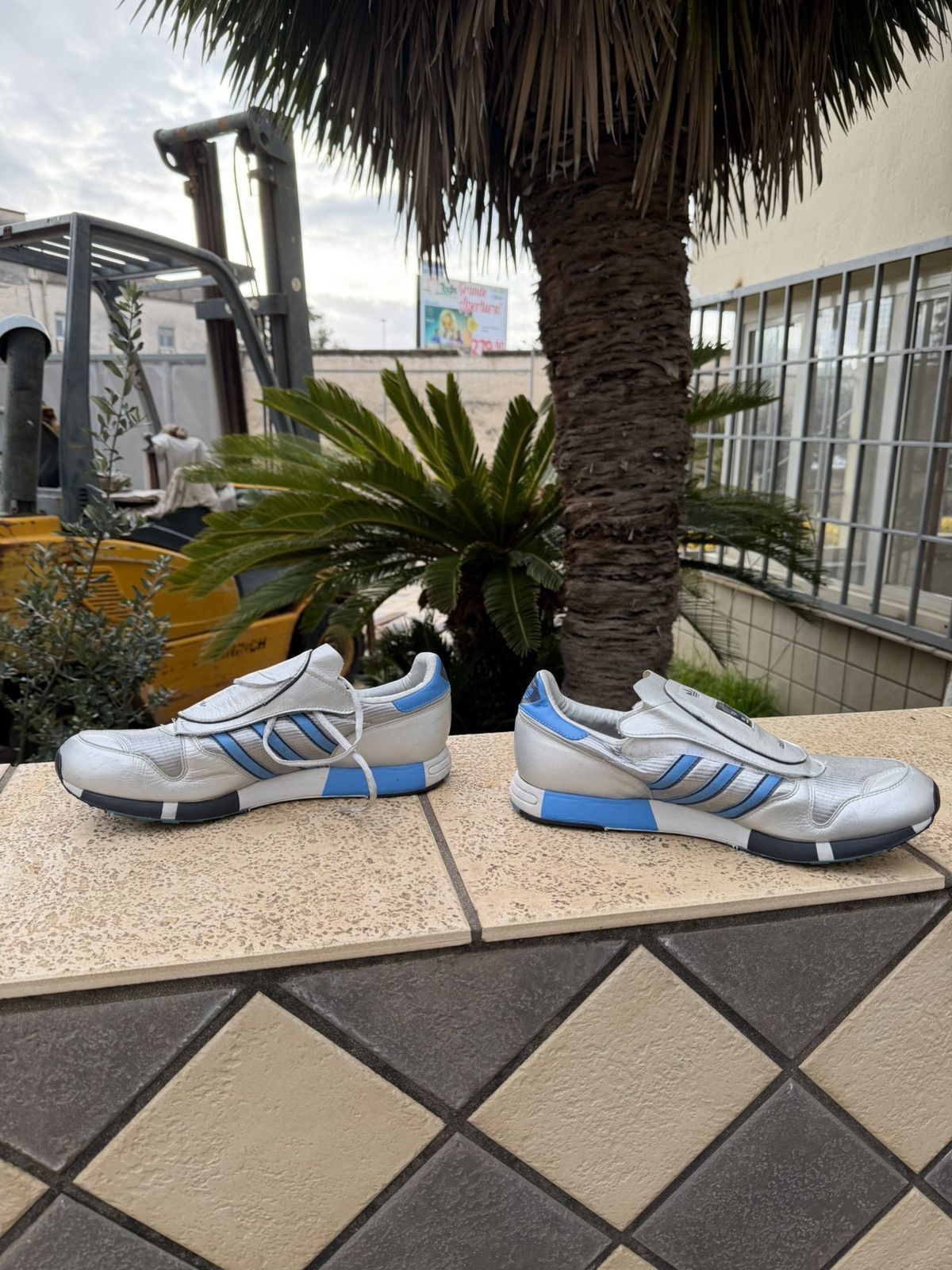 Adidas Adidas Micropacer Metallic Silver Shoes 2005 Vintage Size US 11.5 / EU 44-45 - 4 Thumbnail