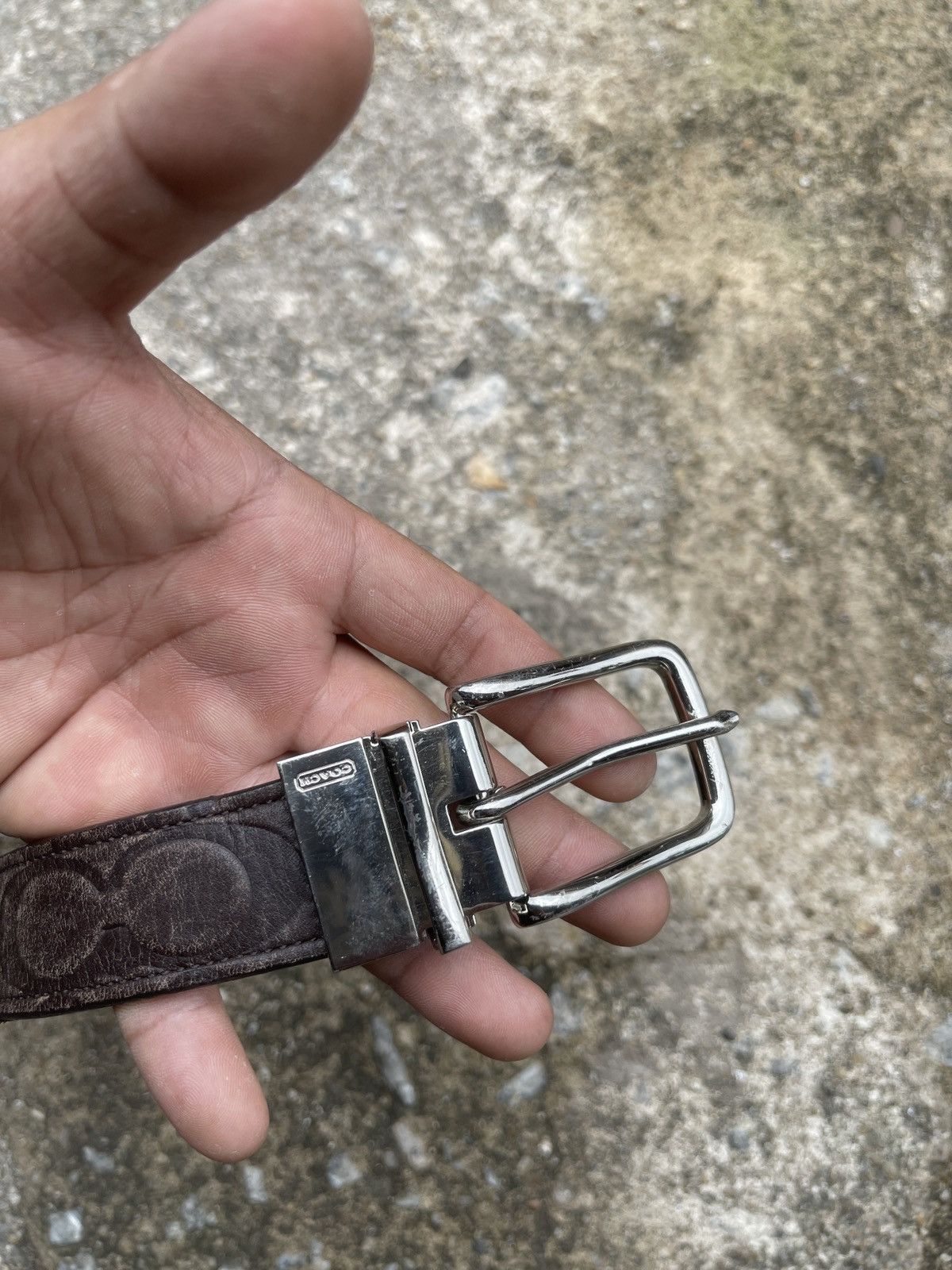Coach Last Drop🔥Rare🔥Coach Leather Belt Size ONE SIZE - 5 Thumbnail