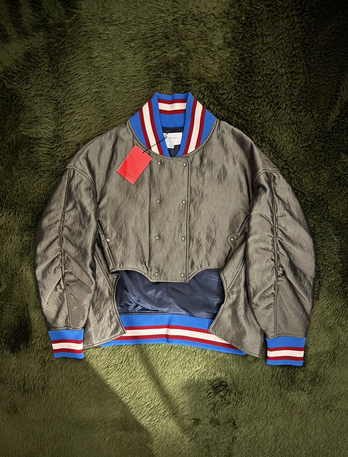 Vintage [36] Esteban Cortazar Satin Bomber Jacket Size US M / EU 48-50 / 2 - 1 Thumbnail