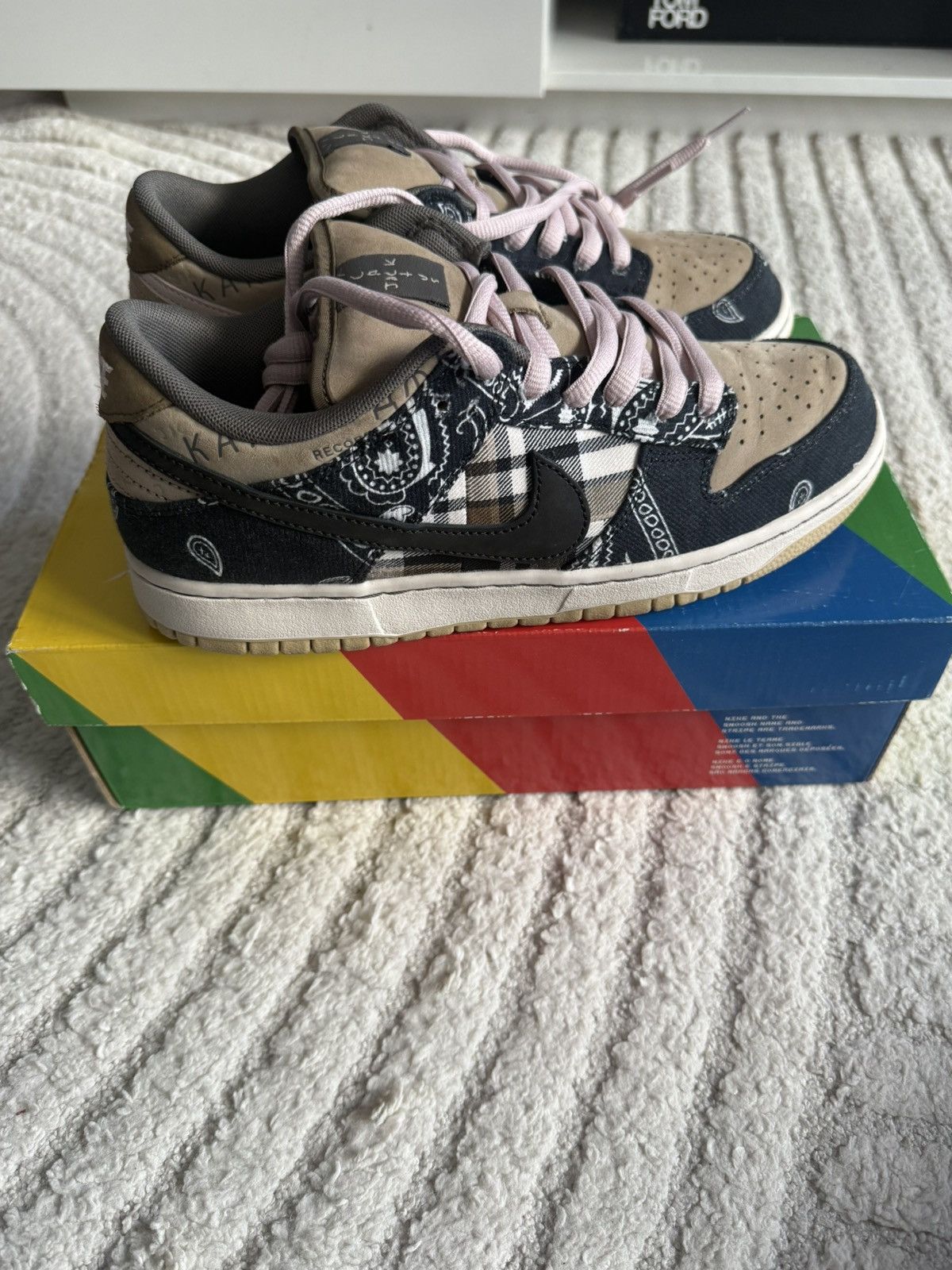 Nike × Travis Scott Travis Scott SB Dunk Regular Box size 8 Size US 8 / EU 41 - 1 Thumbnail