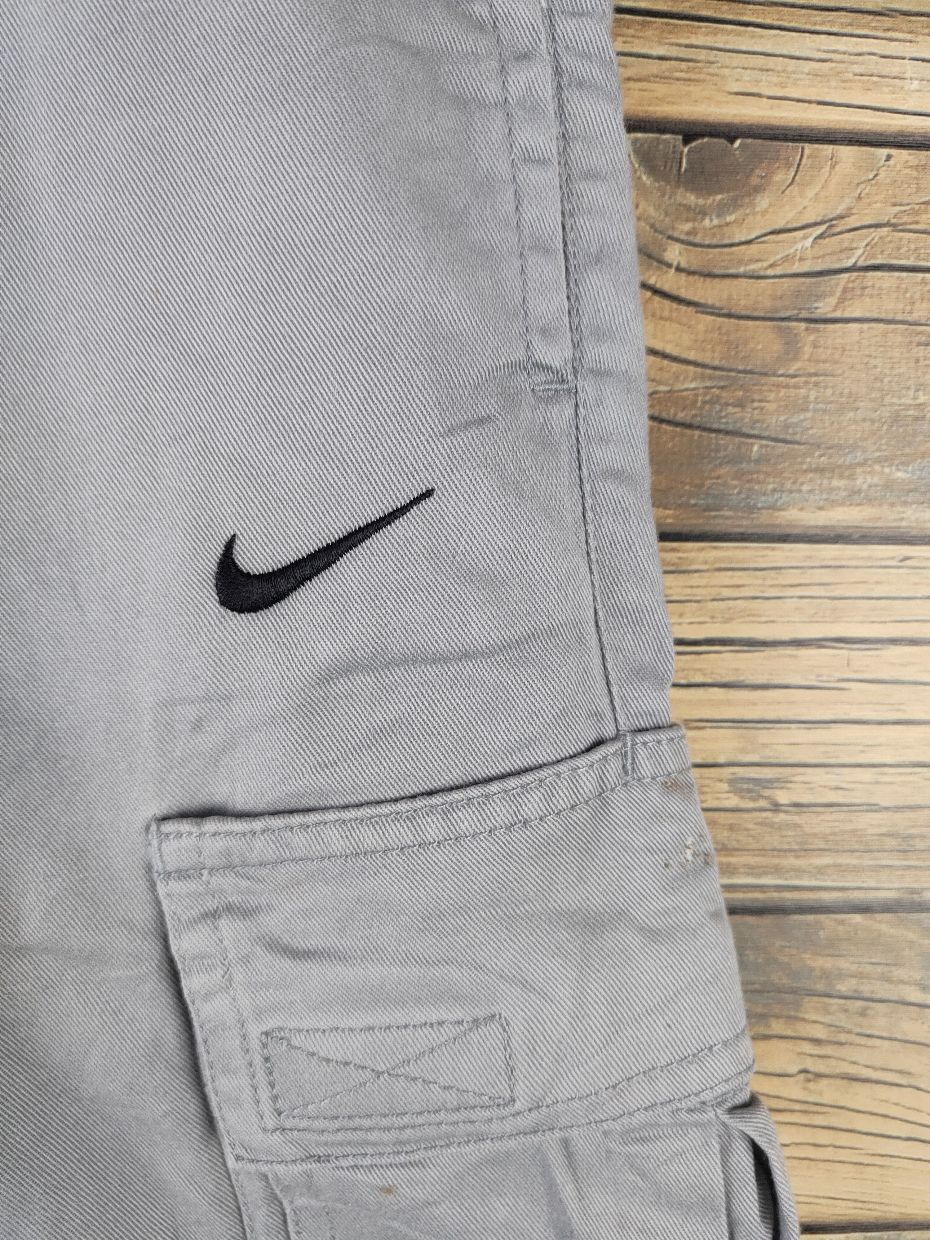 Nike DL Nike Gray Multipocket Tactical Cargo Pants #479 Size US 30 / EU 46 - 5 Thumbnail