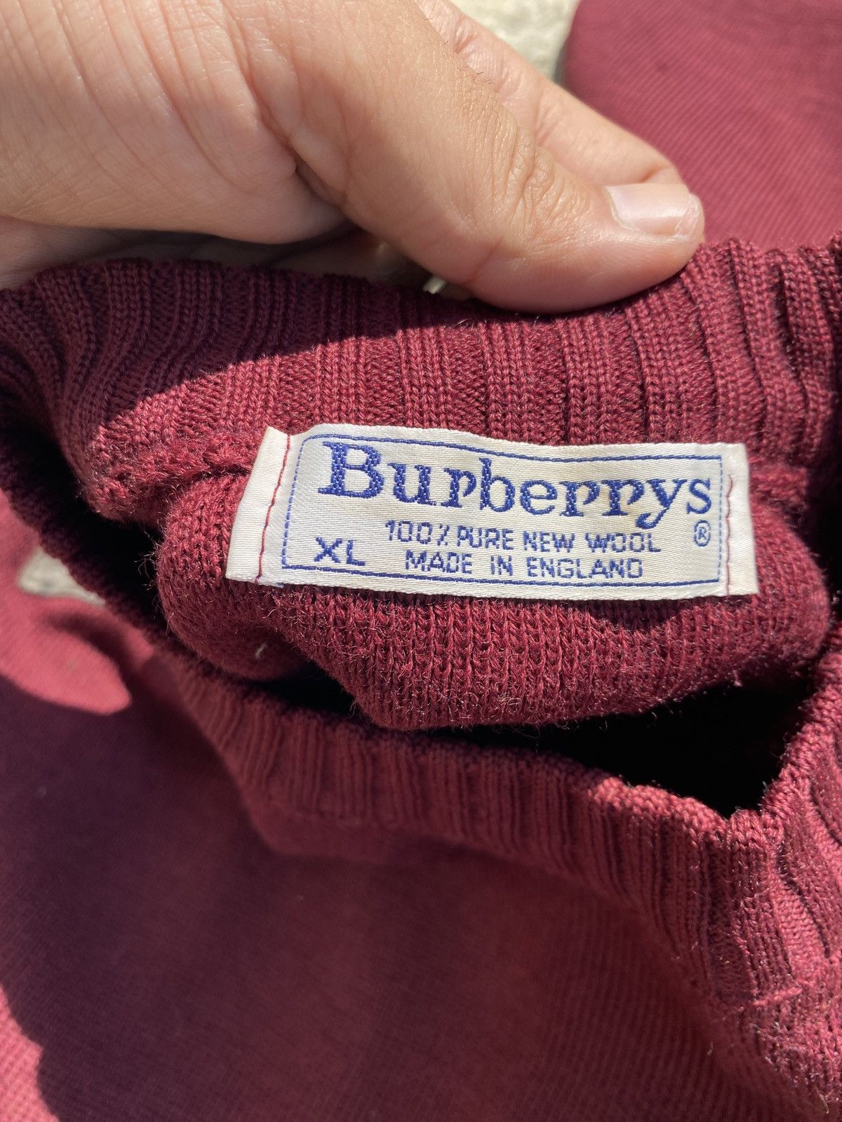 Burberry Burberry patch Swater Size US XL / EU 56 / 4 - 10 Thumbnail