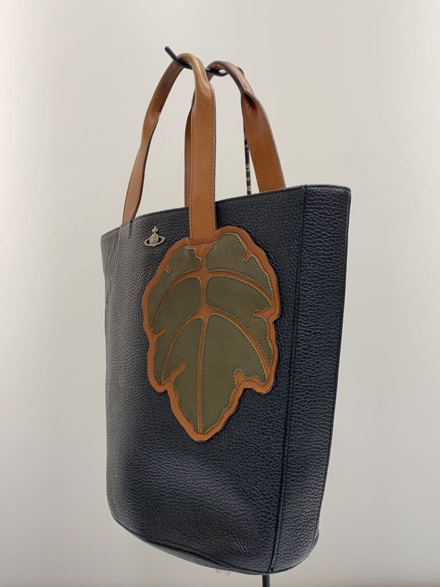 Vivienne Westwood Leaf Orb Leather Tote Bag Size ONE SIZE - 2 Thumbnail