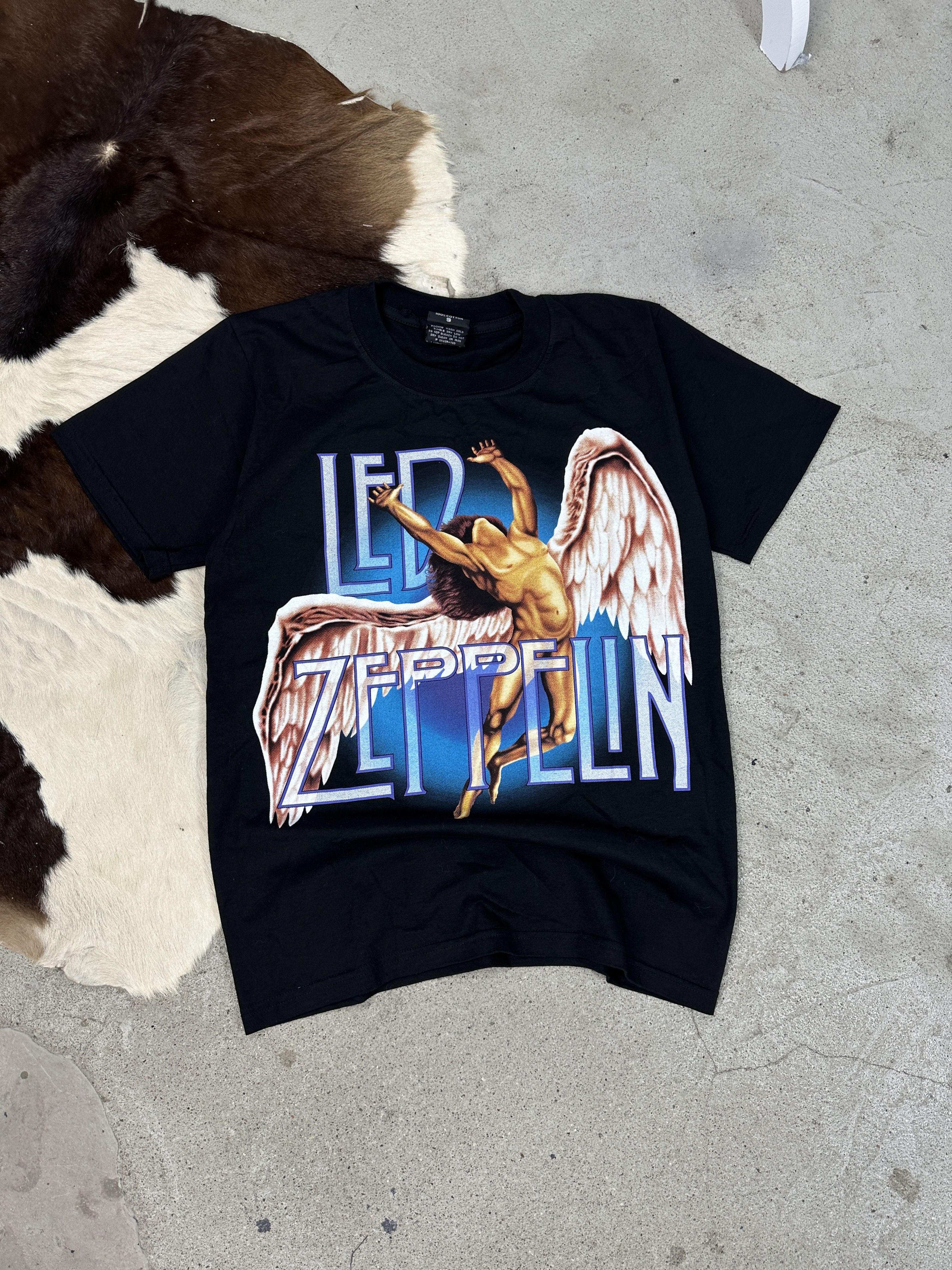 Led Zeppelin × Vintage Vintage Avant Garde Band tee Led Zeppelin 00s T-shirt Size US S / EU 44-46 / 1 - 1 Thumbnail