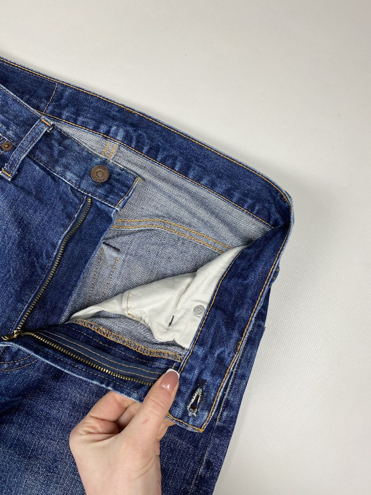 Levi's Vintage Clothing Levis Vintage Clothing 505-0217 Selvedge Denim Big E Jeans Size US 30 / EU 46 - 21 Thumbnail