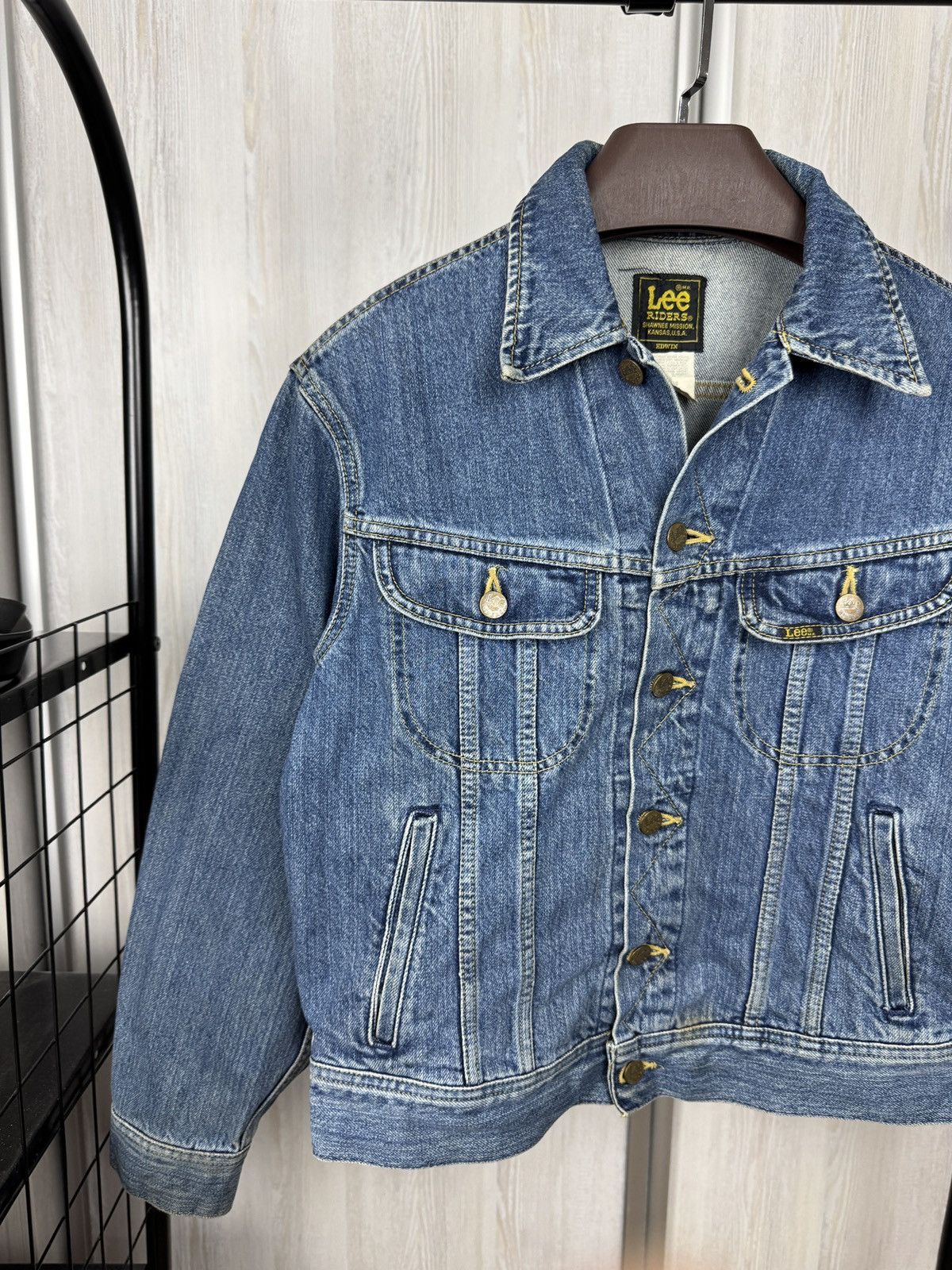 Lee LEE RIDERS EDWIN JAPAN COLAB DENIM TRUCKER JACKET SANFORIZED Size US M / EU 48-50 / 2 - 3 Thumbnail