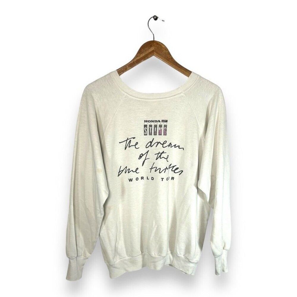 Signal Sport Vintage 1985 Sting World Tour Graphic Band Crewneck Sweatsh Size US M / EU 48-50 / 2 - 2 Thumbnail