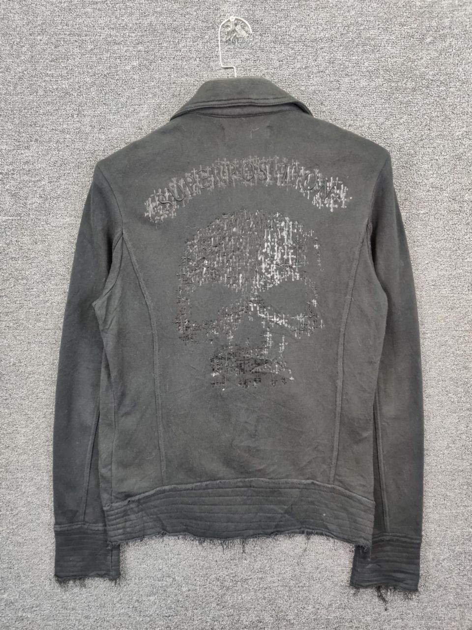 Japanese Brand Vintage Gavari A Double Collar Skull Bikers Style Jacket Size US M / EU 48-50 / 2 - 1 Thumbnail