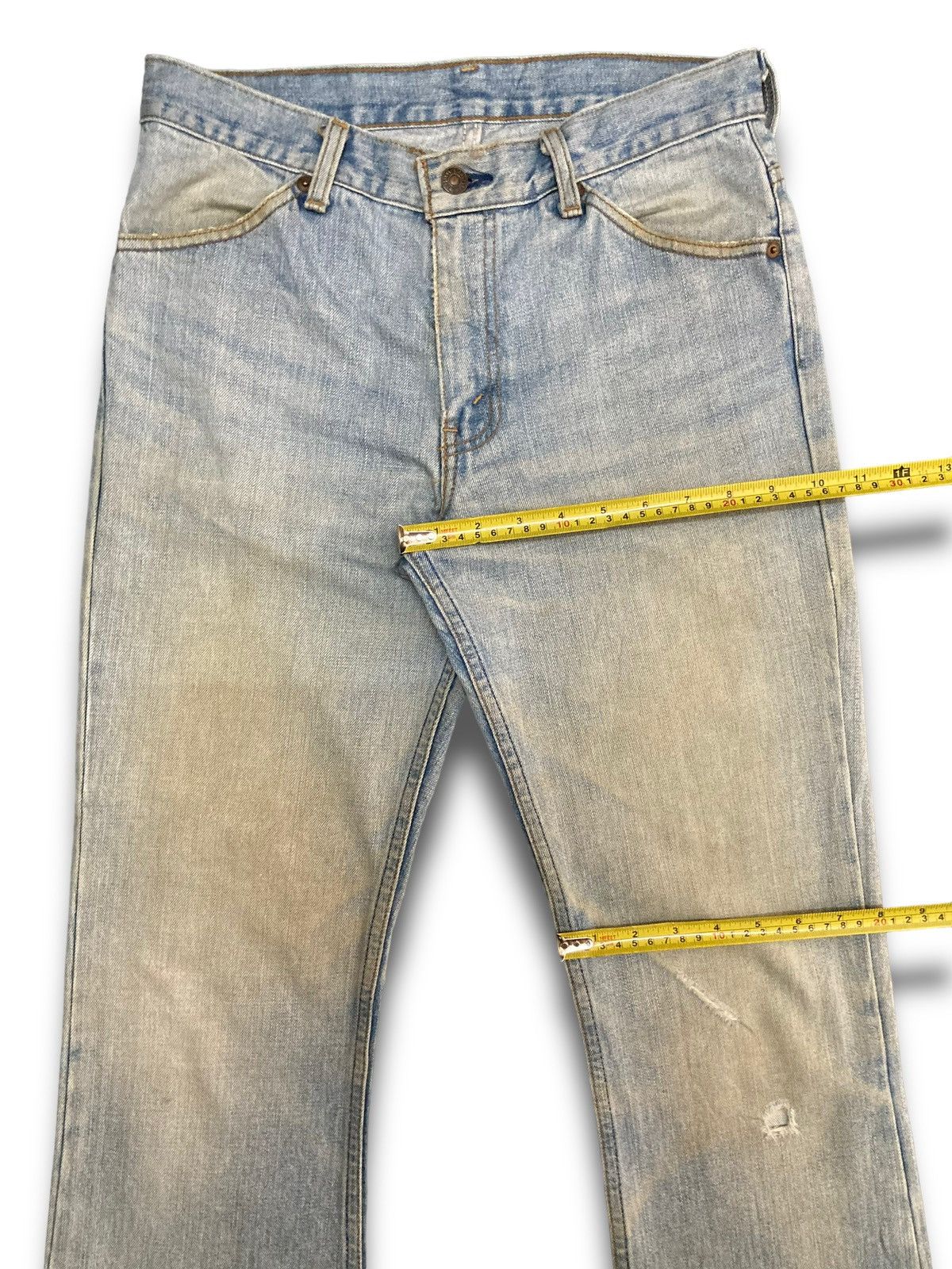 Levi's × Levi's Vintage Clothing Vintage Y2K Levis Flared Denims Size US 30 / EU 46 - 17 Thumbnail