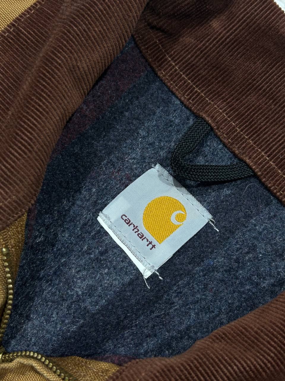 Carhartt Vintage Carhartt Detroit Jacket Work 90s Orenge/Brown Size US XXL / EU 58 / 5 - 5 Thumbnail