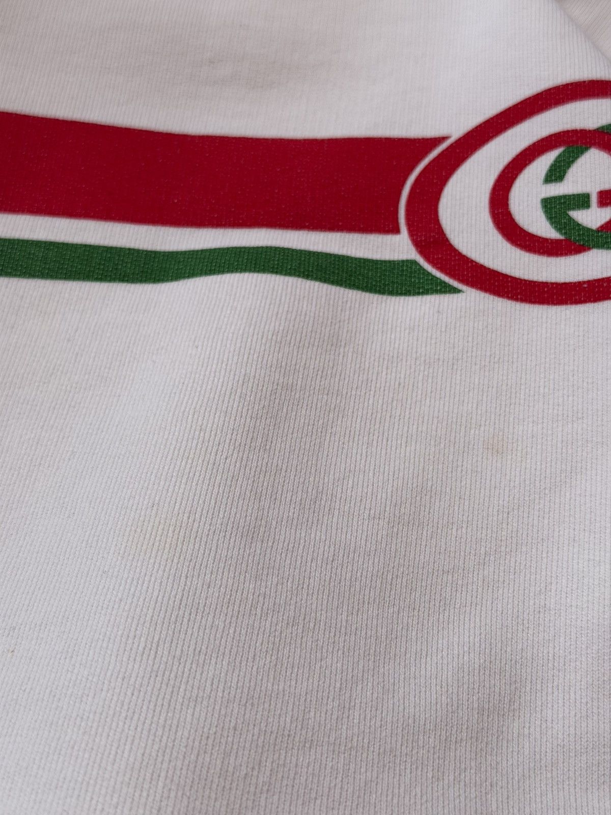 Gucci Gucci Interlocking G Sweatshirt Size S Beige Red Green Mens Size US S / EU 44-46 / 1 - 9 Thumbnail