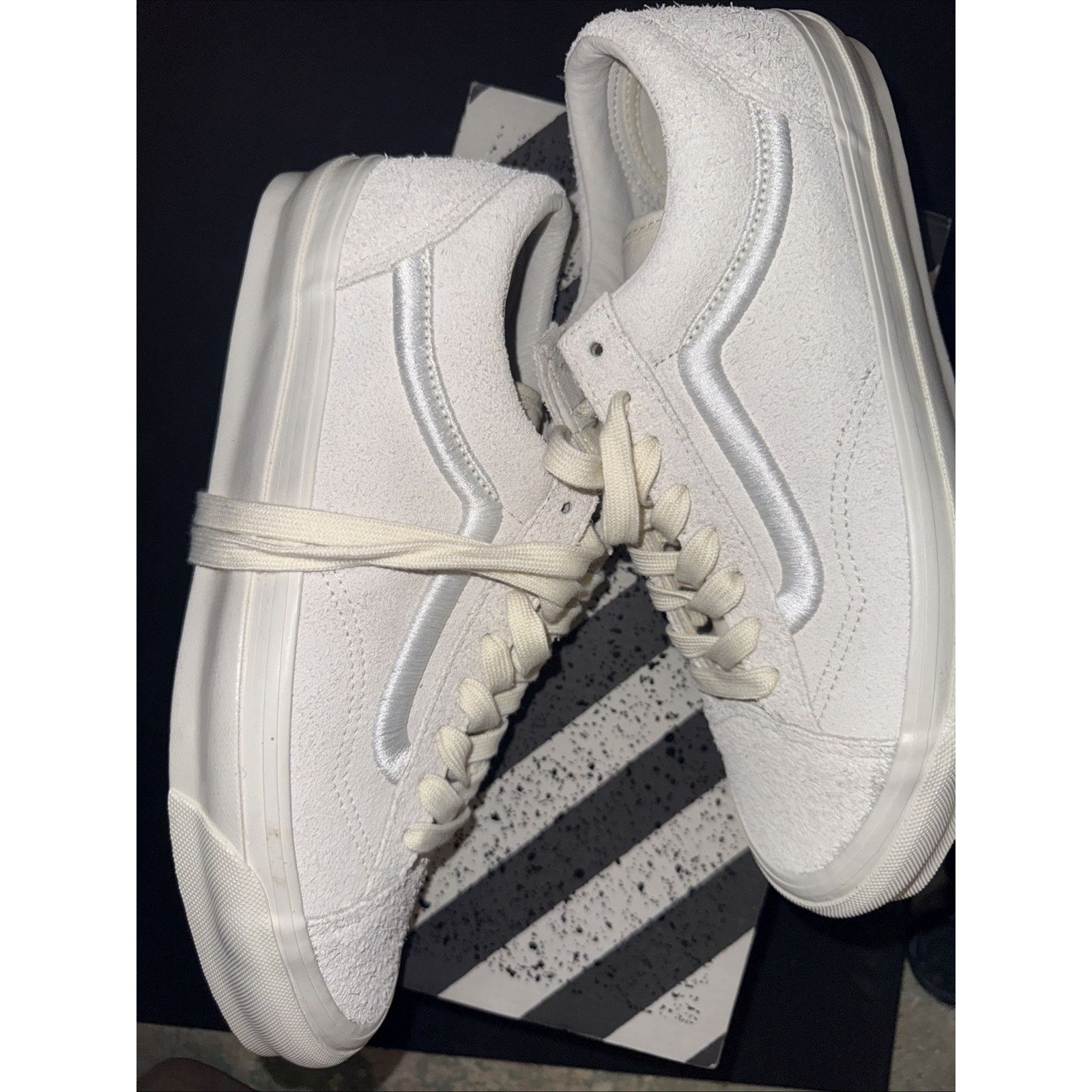 Vans Size 8.5 - VANS OG Style 36 LX Cooperstown - Marshmallow Size US 8.5 / EU 41-42 - 2 Thumbnail