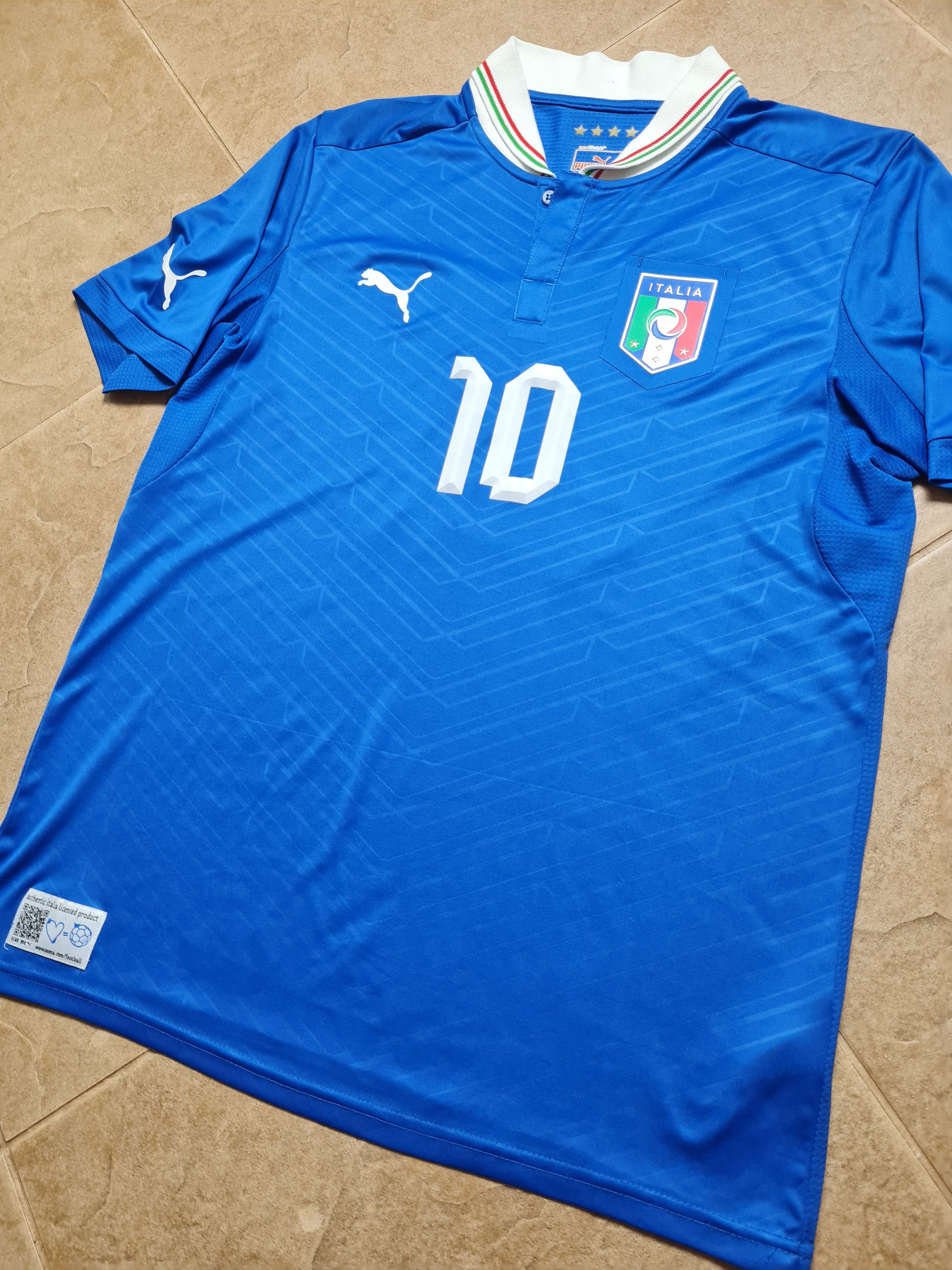 Puma Jersey maglia italia #10 Cassano Euro 2012 Euro Jersey Puma Size US L / EU 52-54 / 3 - 16 Thumbnail