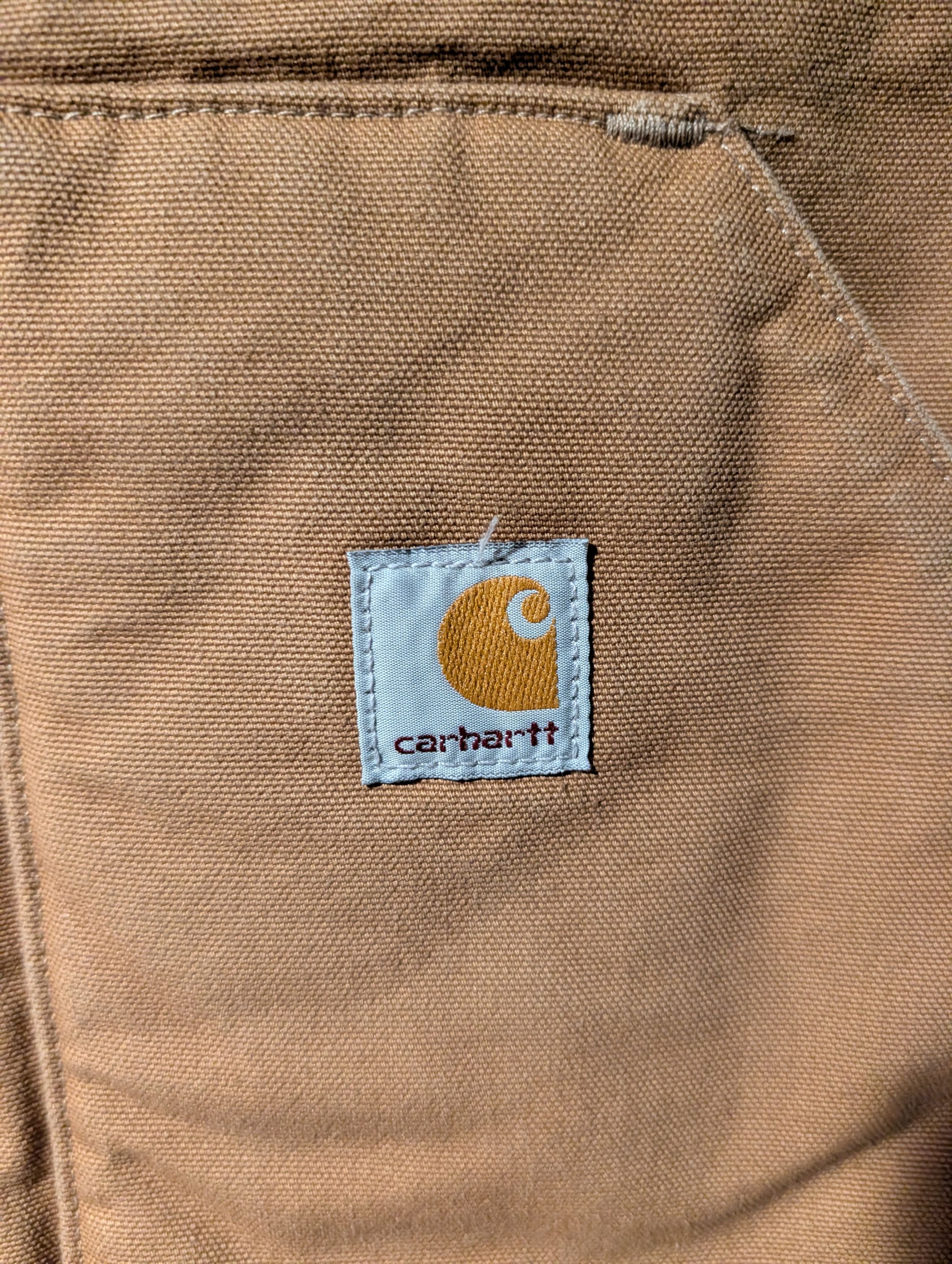 Carhartt Vtg Carhartt Arctic Quilt Lined Duck Canvas Work Vest Mens Size US XL / EU 56 / 4 - 2 Thumbnail