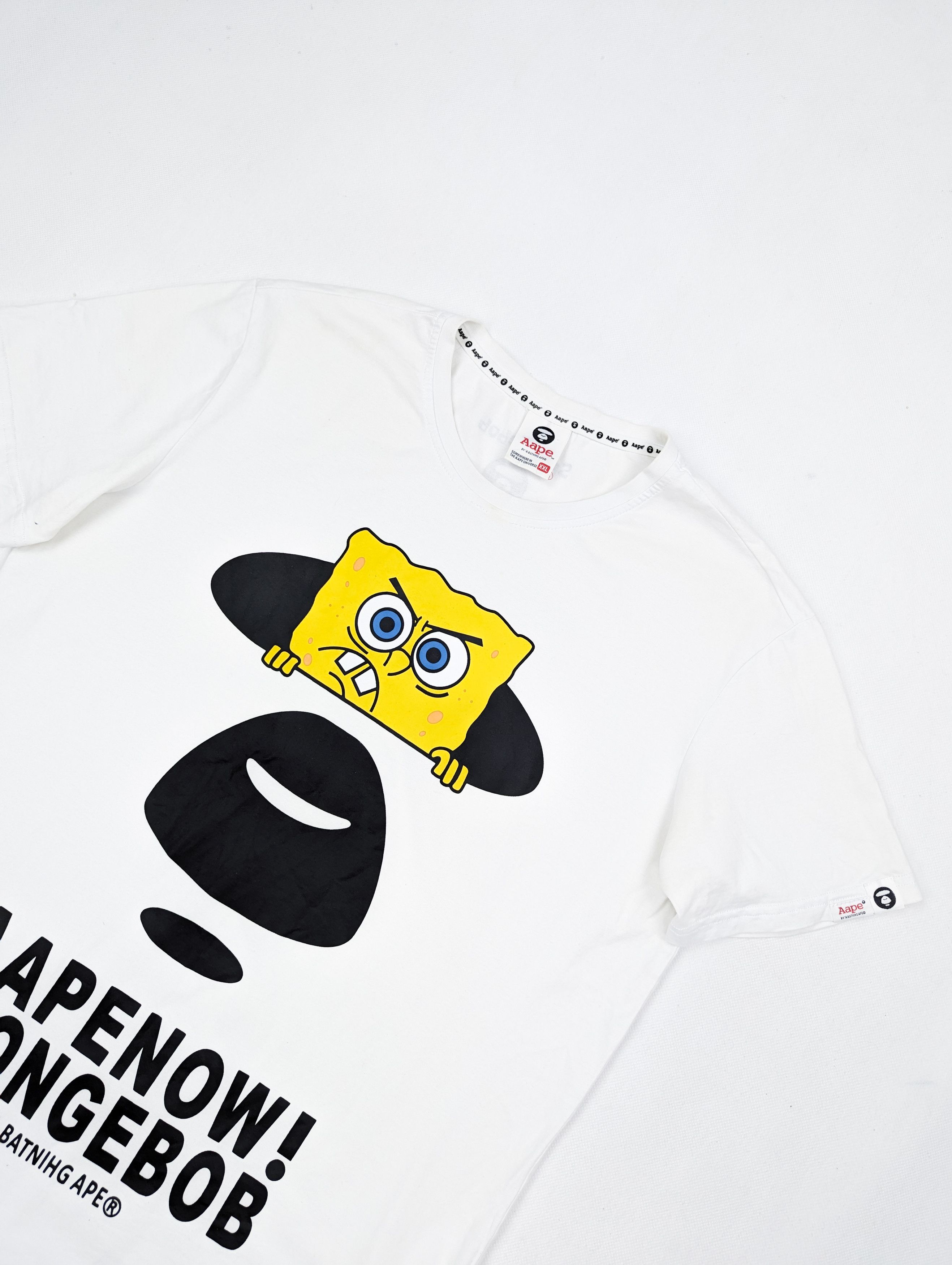 Aape Bape Aape spongebob tshirt XL Size US XXL / EU 58 / 5 - 2 Thumbnail