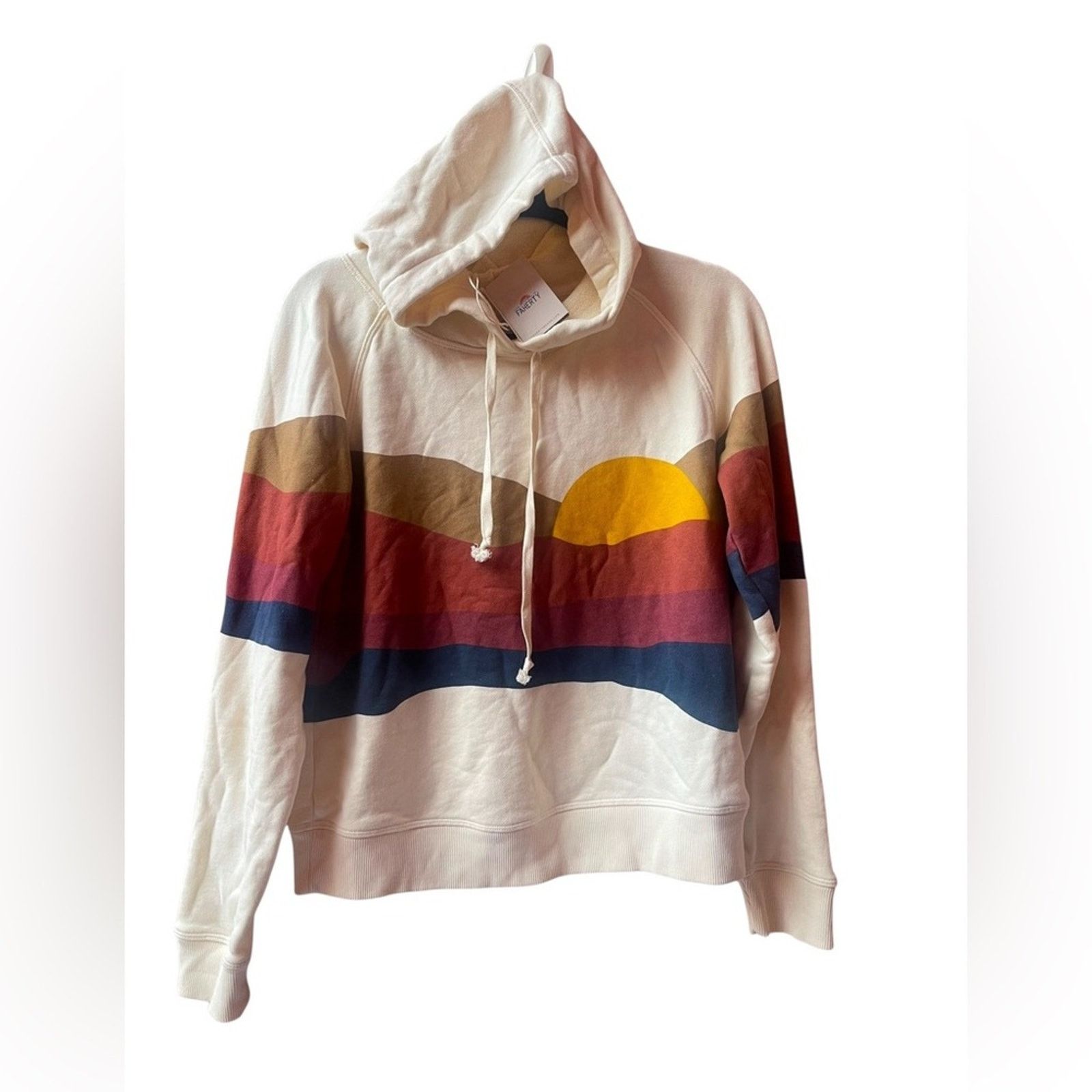Faherty Faherty Soleil Hoodie Size:S NWT Size S / US 4 / IT 40 - 4 Thumbnail