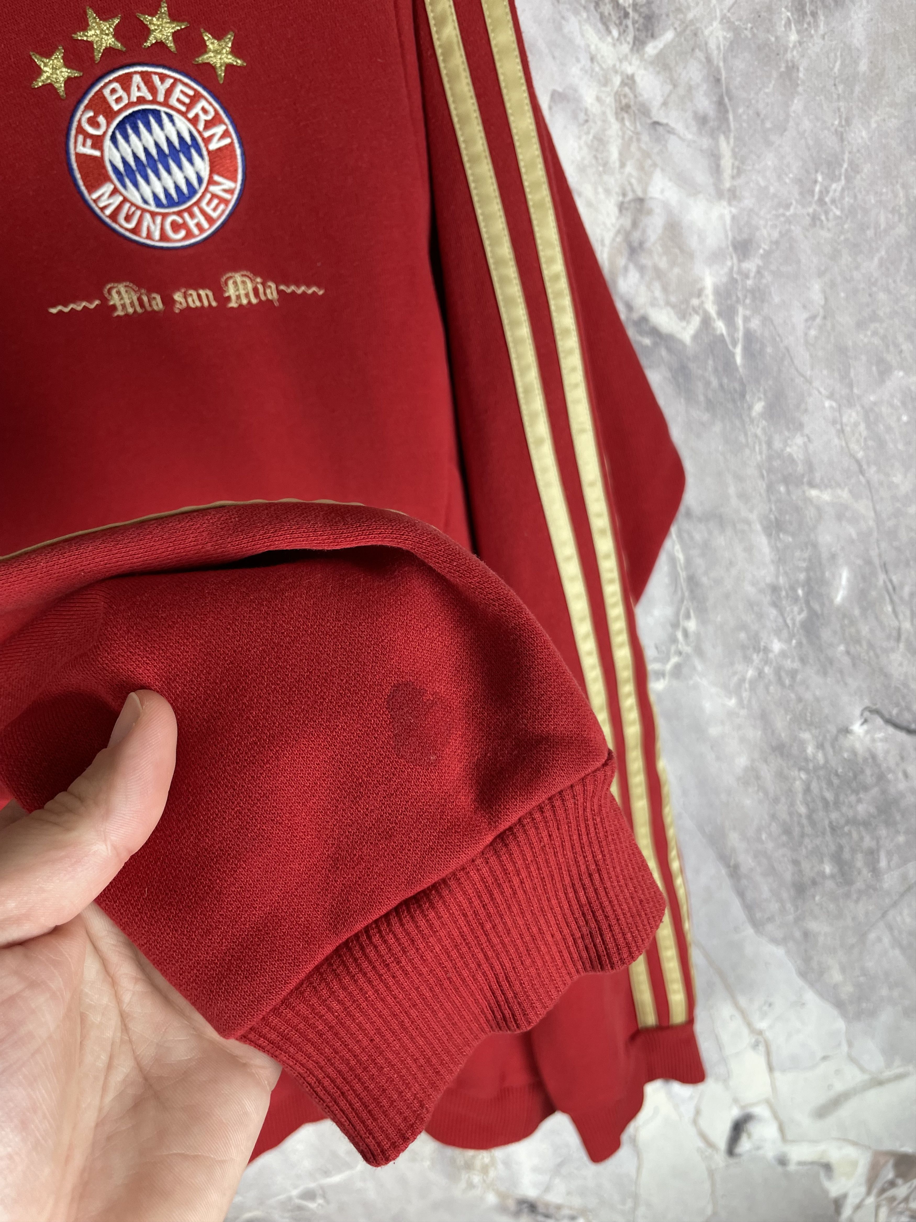 Adidas Vintage Bayern Munich Football Sweatshirt Soccer Size US M / EU 48-50 / 2 - 9 Thumbnail