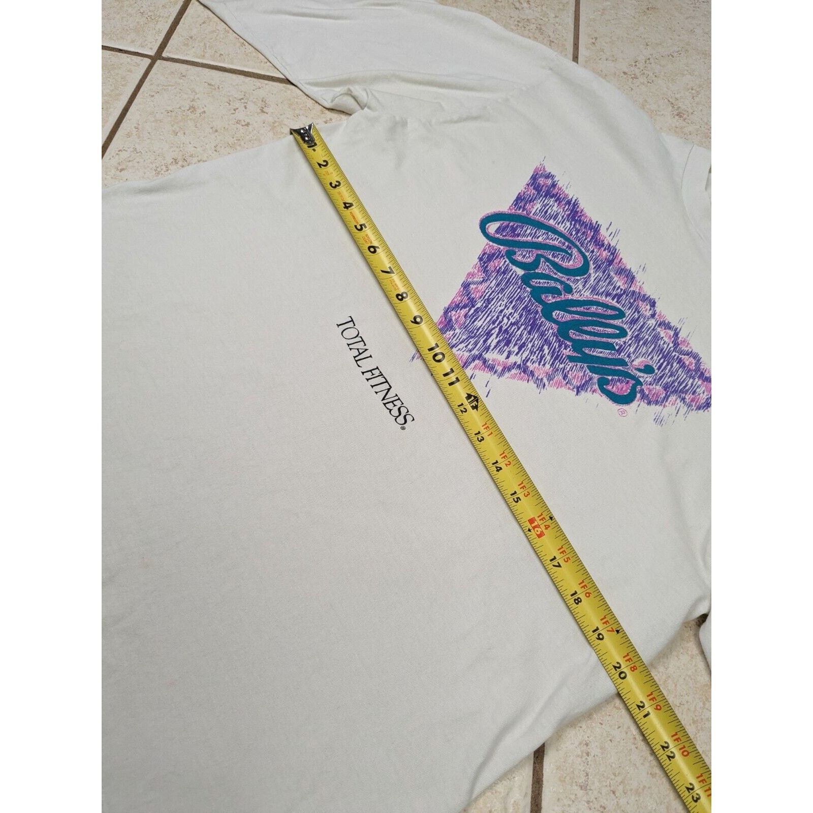 Hanes Vtg 90s Bally Total Fitness Shirt L Single Stitch Gym Ballys Size US L / EU 52-54 / 3 - 6 Thumbnail