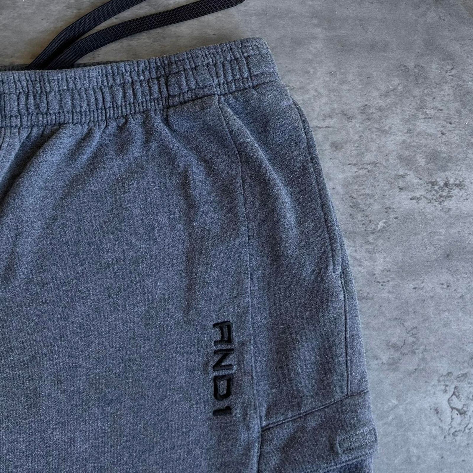 JNCO × Vintage Vintage Y2K AND 1 Baggy Grunge Opium Tech Cargo Sweatpants Size US 38 / EU 54 - 3 Thumbnail