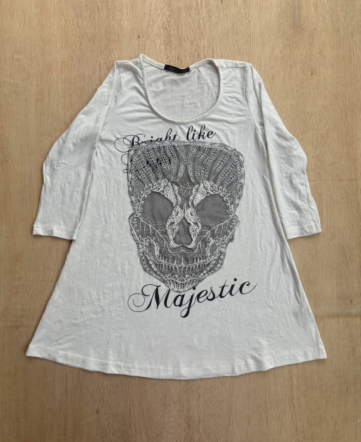 Hysteric Glamour × If Six Was Nine × Japanese Brand Y2k Janniss Skull Majestic Punk Style Longsleeve Size ONE SIZE - 1 Thumbnail