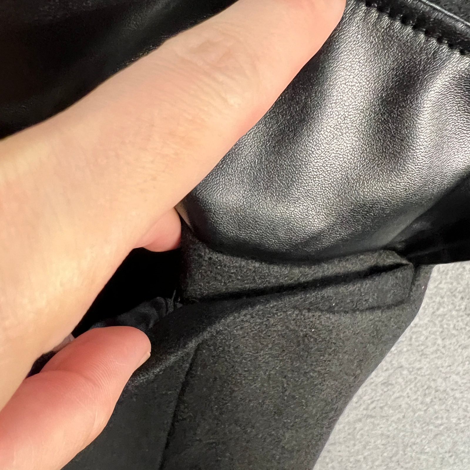 Other Thread Collective Faux Wool Notch Collar Long Coat Black Size XL / US 12-14 / IT 48-50 - 14 Thumbnail