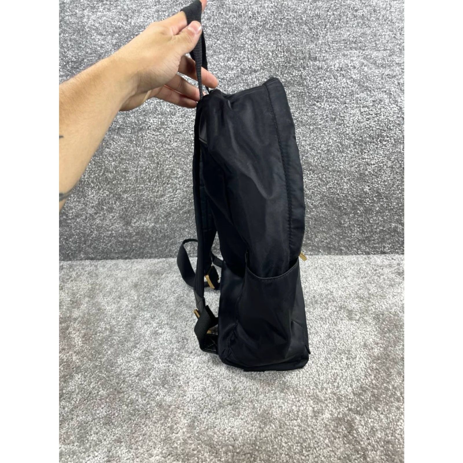 Marc Jacobs Marc Jacobs Backpack Black Top Handle Adjustable Shoulder Bag Nylon Solid Vintage No Size M / US 6-8 / IT 42-44 - 4 Thumbnail