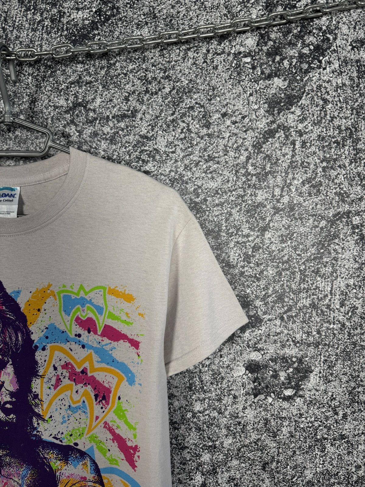 WWE Men’s Vintage Ultimate Warrior Wrestling Tee WWE Size S Size US S / EU 44-46 / 1 - 2 Thumbnail