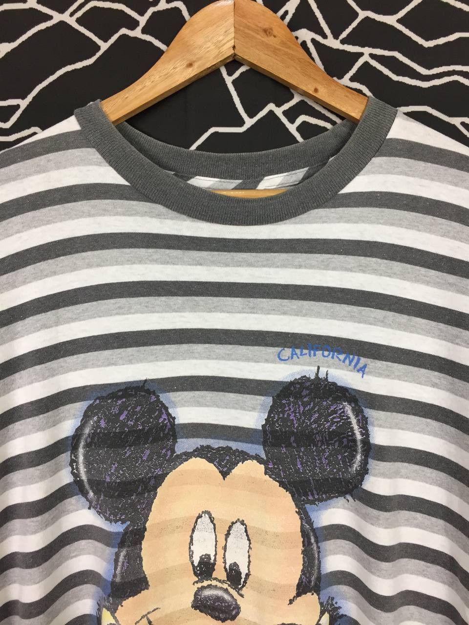 Cartoon Network × Mickey Mouse × Vintage Vtg 90s Mickey Mouse California Longsleeve Cartoon Tee Size US L / EU 52-54 / 3 - 3 Thumbnail