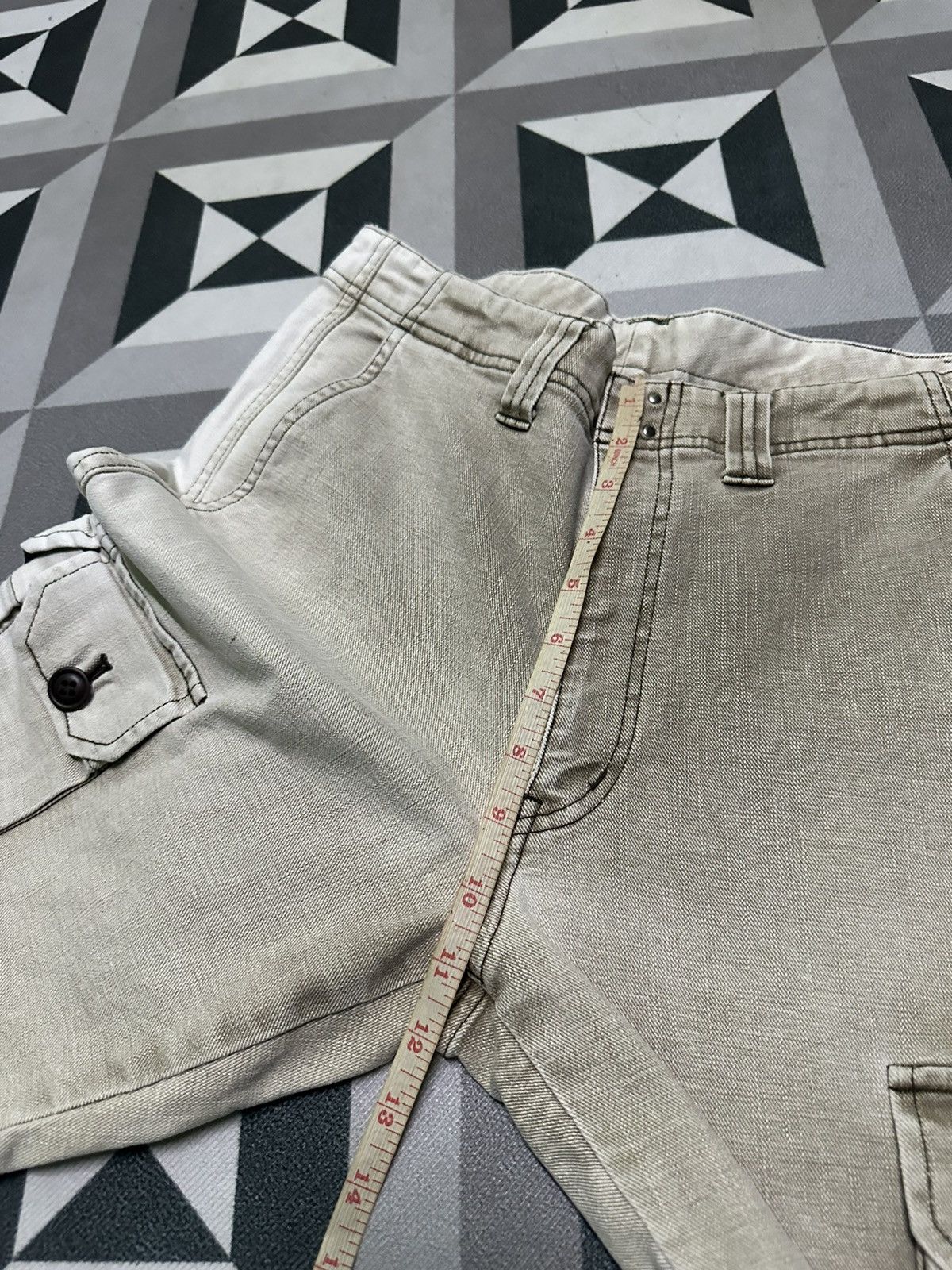 Vintage Men bigi flared cargo pants Size US 31 - 16 Thumbnail