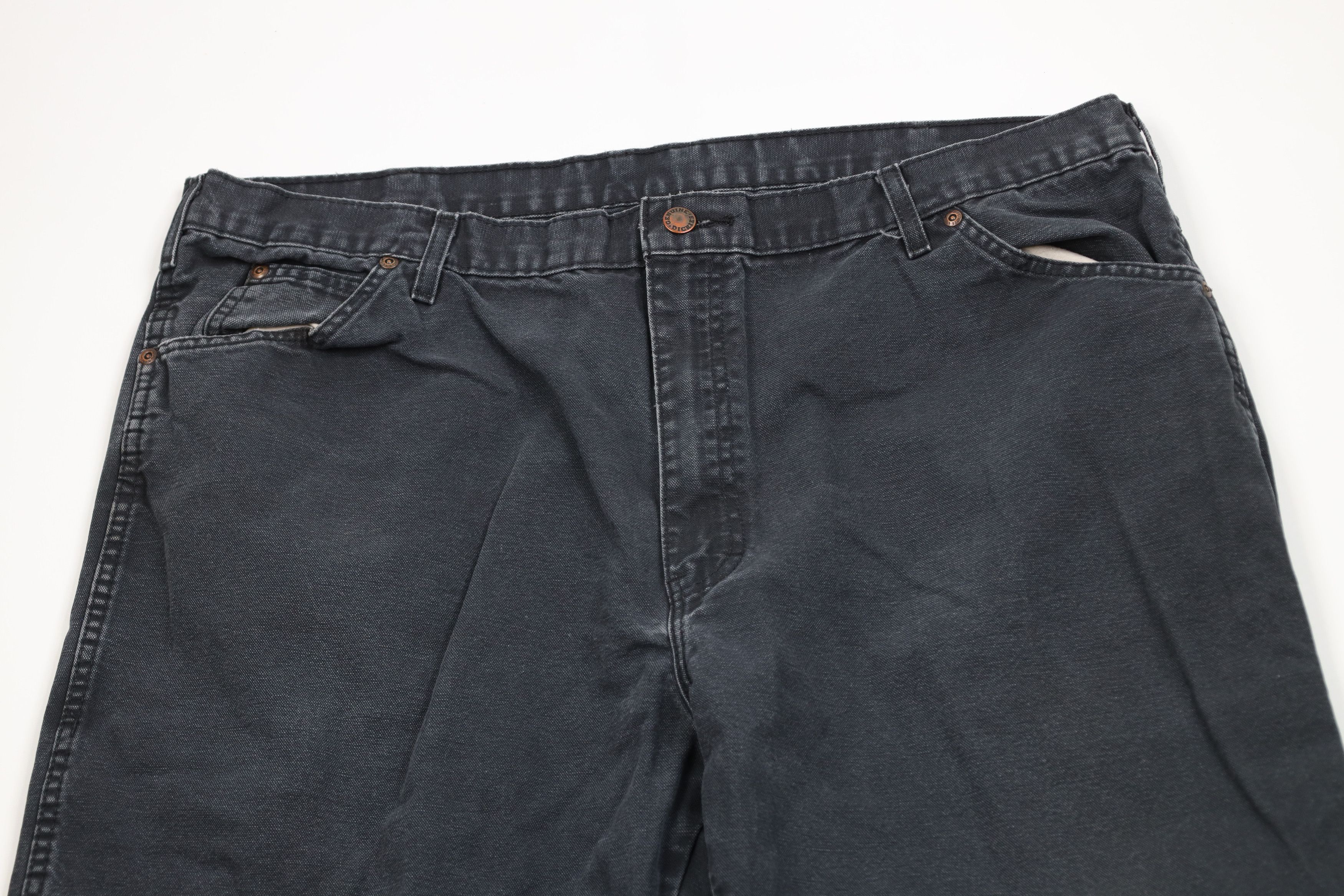 Dickies Vintage Dickies Wide Leg Canvas Dungaree Pants Workwear Size US 40 / EU 56 - 2 Thumbnail