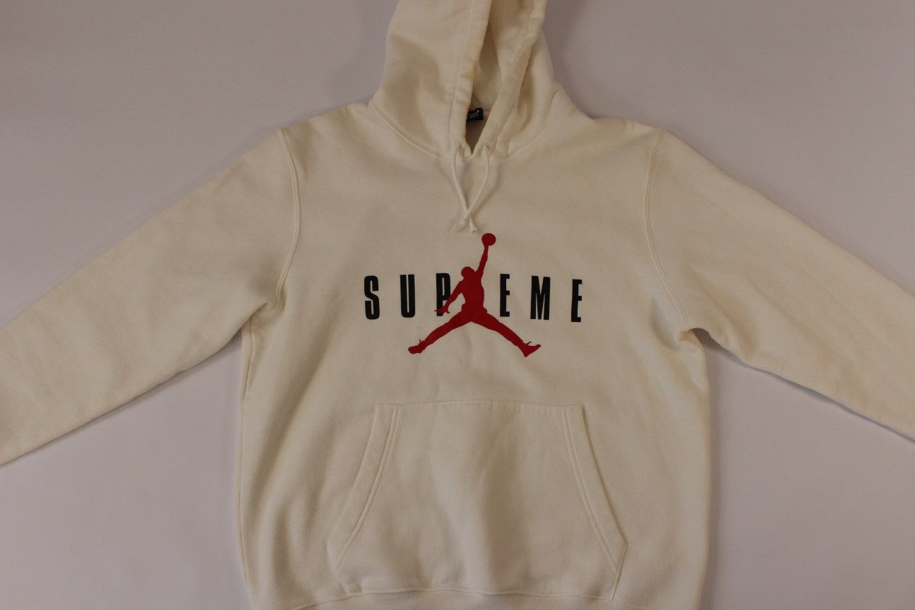 Jordan Brand × Supreme Supreme Jordan Hooded Pullover Size US L / EU 52-54 / 3 - 6 Thumbnail