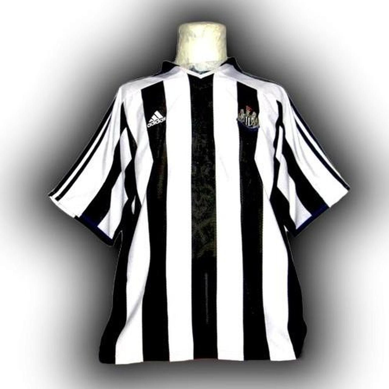 Adidas Fc Newcastle United England 2003 2004 2005 Home Shirt Jersey Size US XXL / EU 58 / 5 - 1 Thumbnail