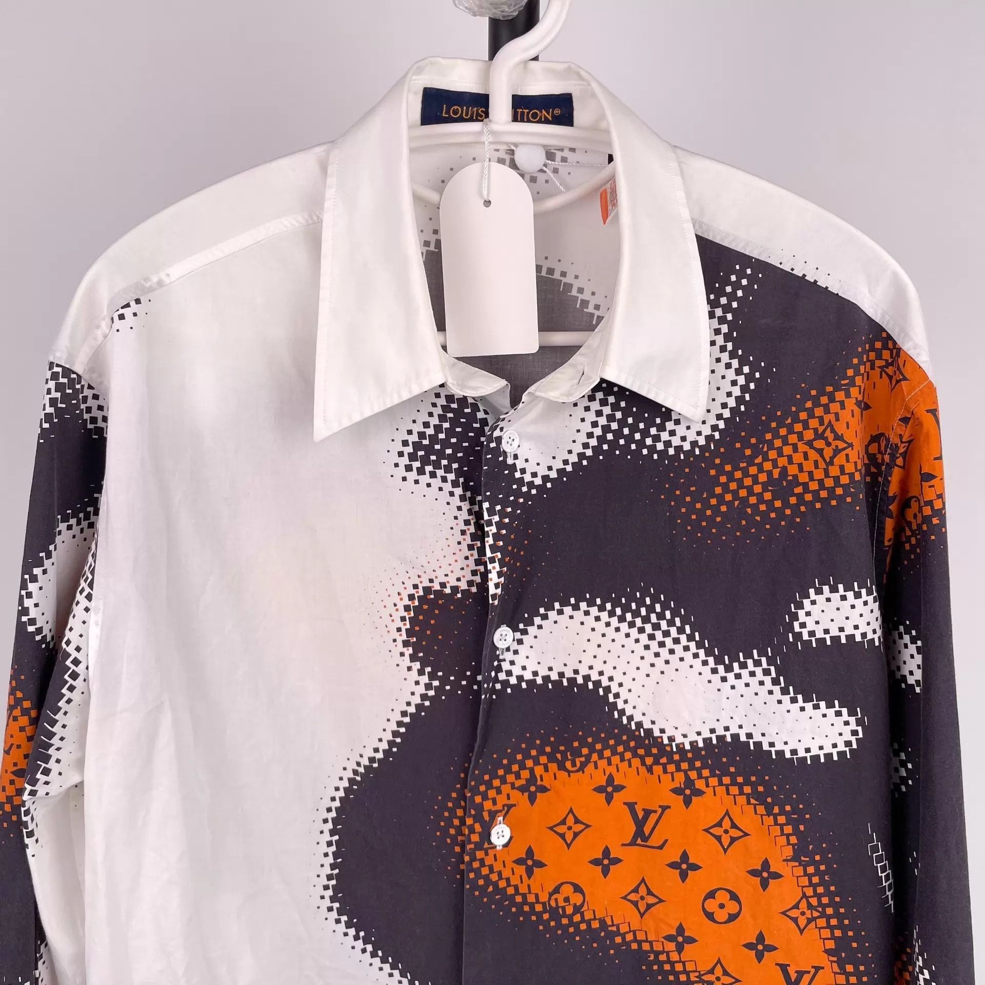 Louis Vuitton LV 24SS Bonfire Sunset Full Logo SB LS Shirt M Size US M / EU 48-50 / 2 - 8 Thumbnail