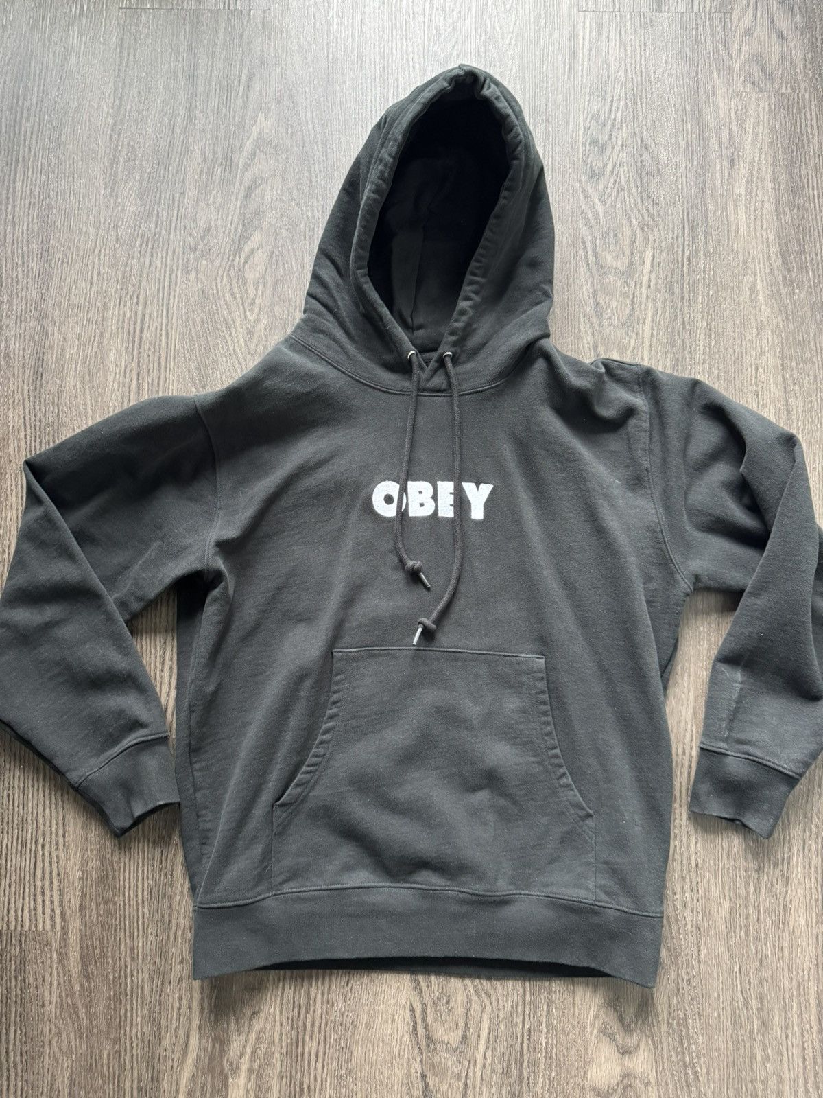 Obey Obey Black Hoodie Size US M / EU 48-50 / 2 - 1 Thumbnail