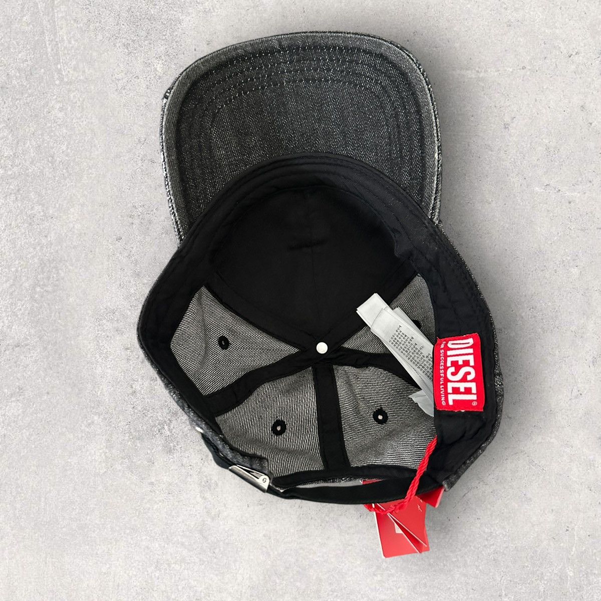 Diesel Diesel C-Iro Distressed Hat Size ONE SIZE - 4 Thumbnail