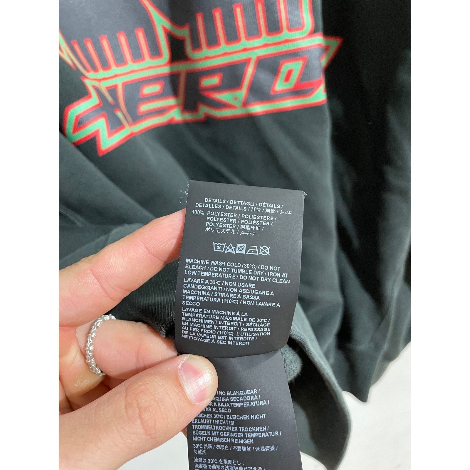 Heron Preston HERON PRESTON MONSTER CREWNECK SIZE XXL PREOWNED Size US XXL / EU 58 / 5 - 5 Thumbnail