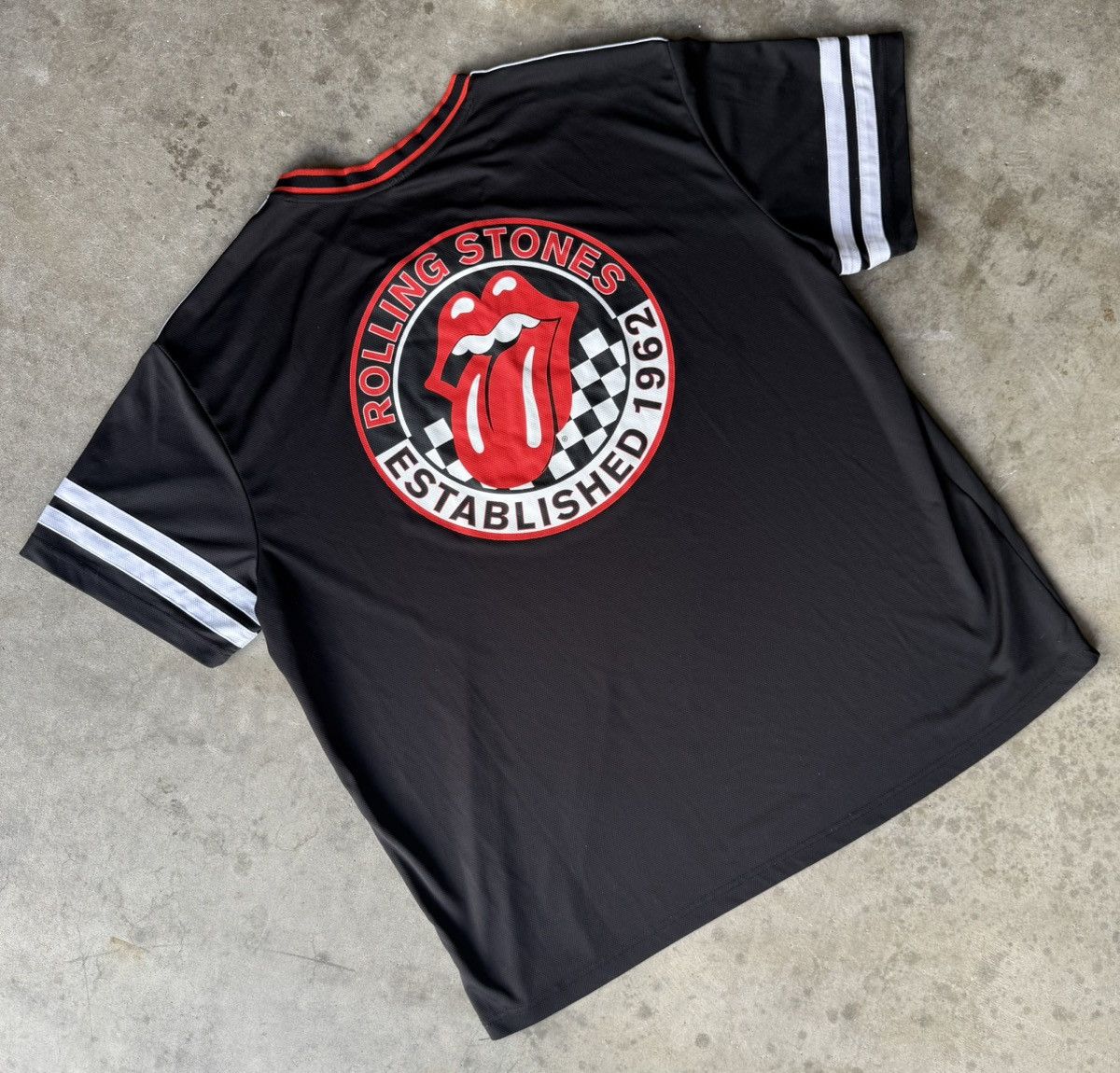 The Rolling Stones The Rolling Stones Soccer Jersey Size XXX - Large Size US XXL / EU 58 / 5 - 3 Thumbnail