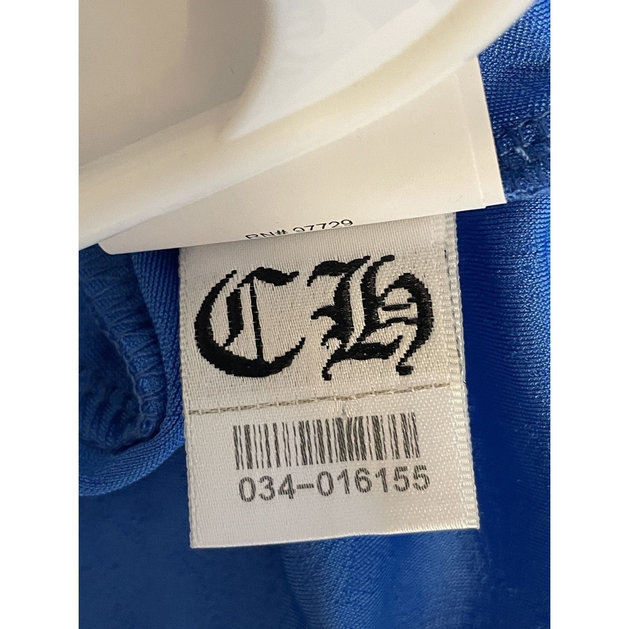 Chrome Hearts Chrome Hearts Blue Embossed Cross Pattern Short Size US 38 / EU 54 - 13 Thumbnail