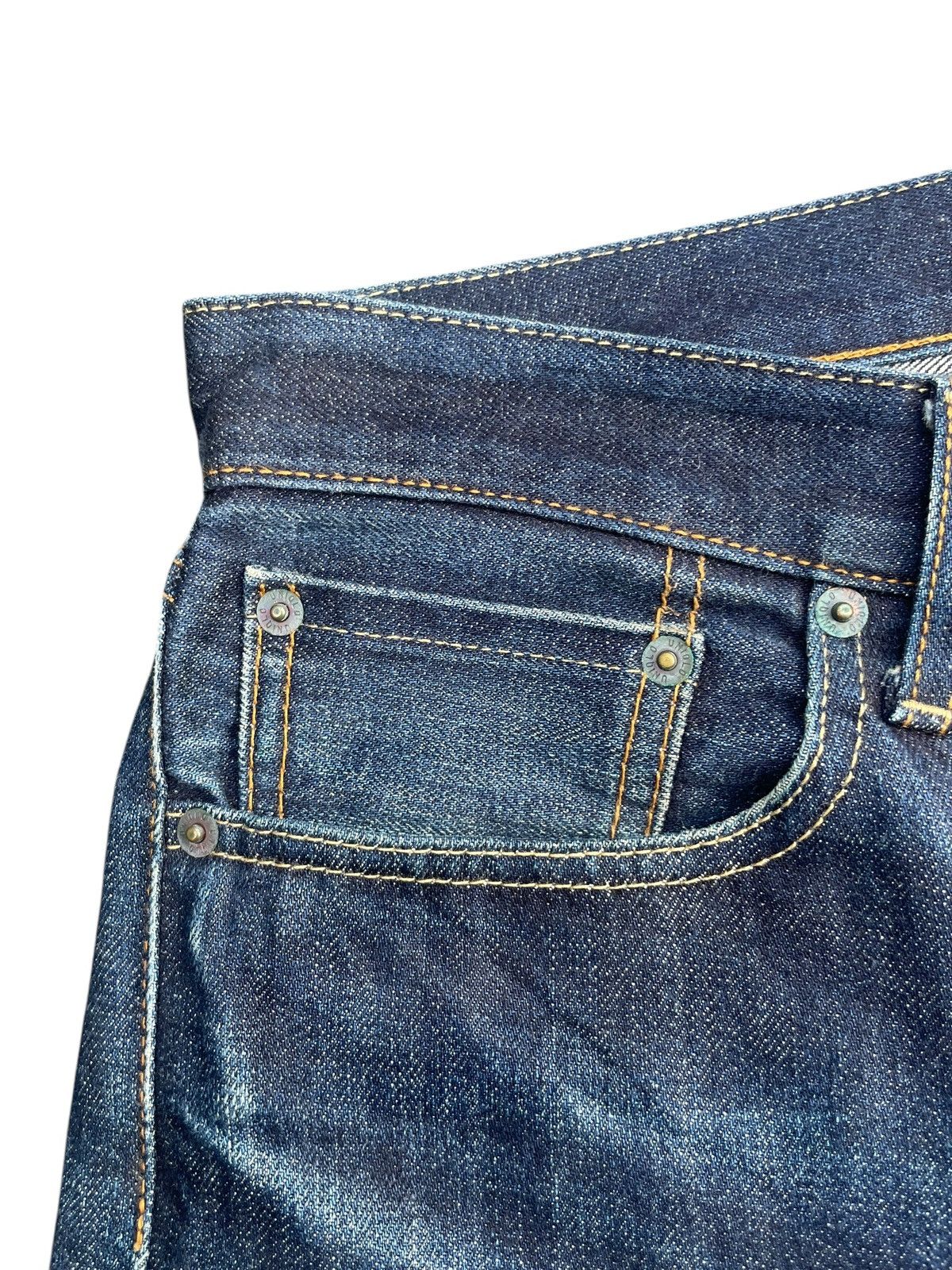 Japanese Brand × Uniqlo Uniqlo Selvedge Jeans Size US 37 - 5 Thumbnail