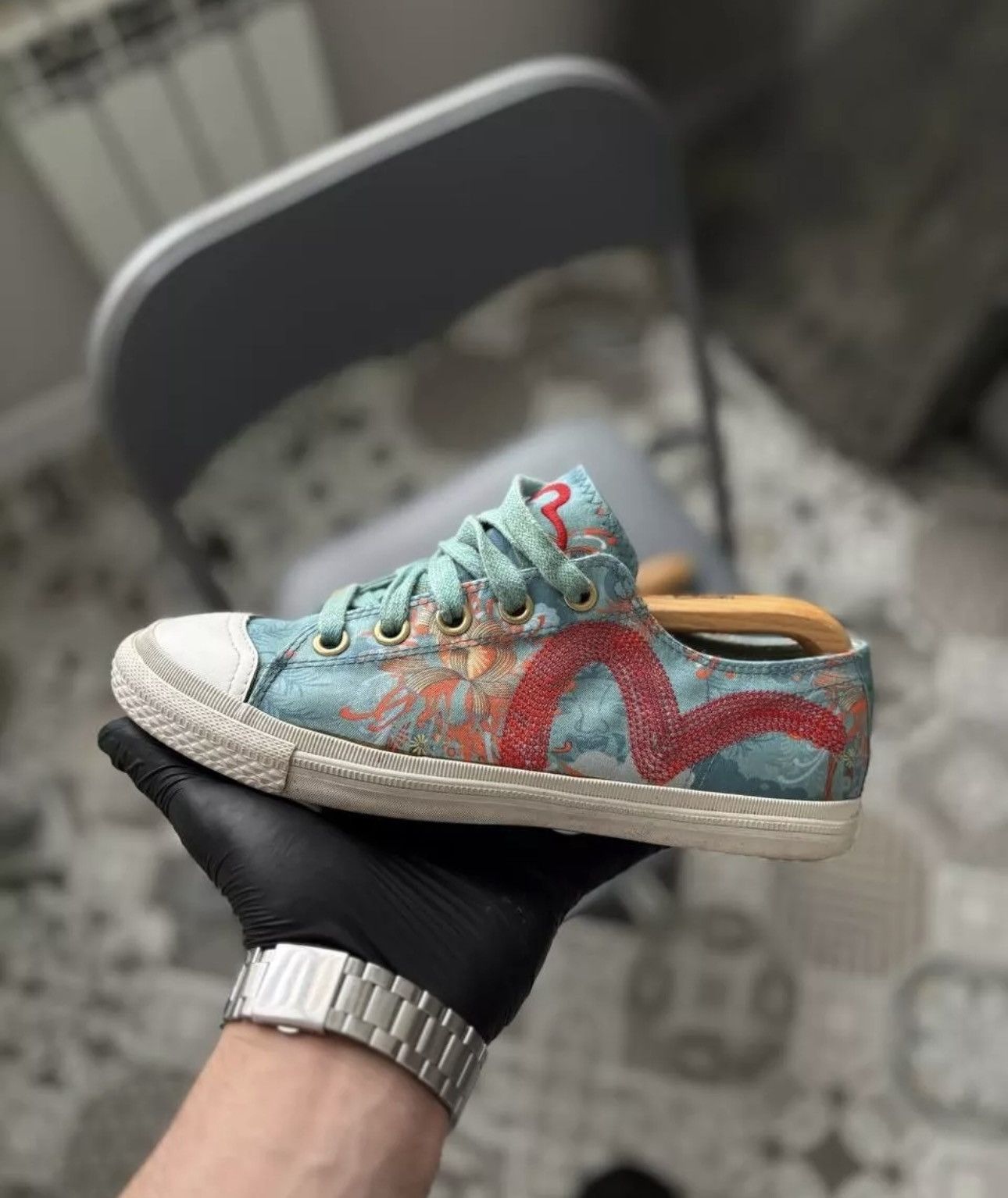 Evisu Evisu Sneakers shoes japanese brand vintage women Size US 10.5 / IT 40.5 - 1 Thumbnail