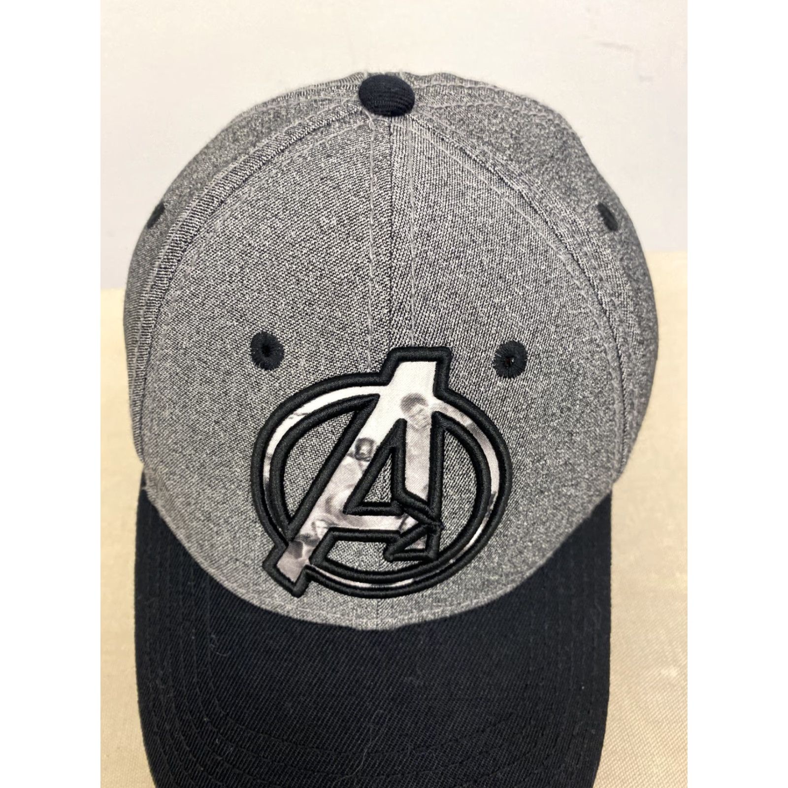 Vintage VINTAGE Marvel Avengers Baseball Cap Mens One Size Gray Cotton Blend Adjustable 2012 Promo/194 Size ONE SIZE - 2 Thumbnail