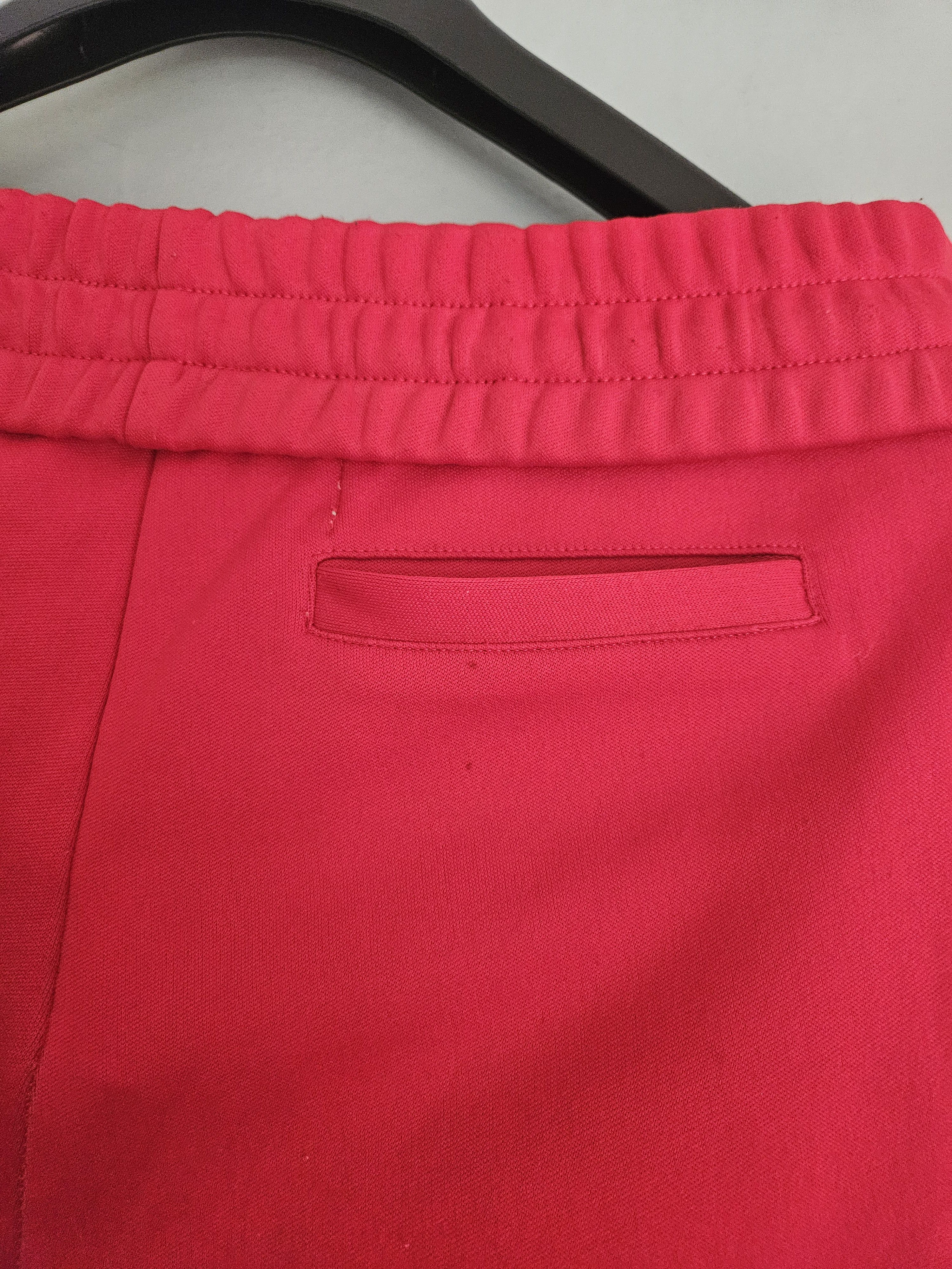 Off-White Flared Red Embroidered Virgil Abloh Sweatpants Size US 32 / EU 48 - 6 Thumbnail