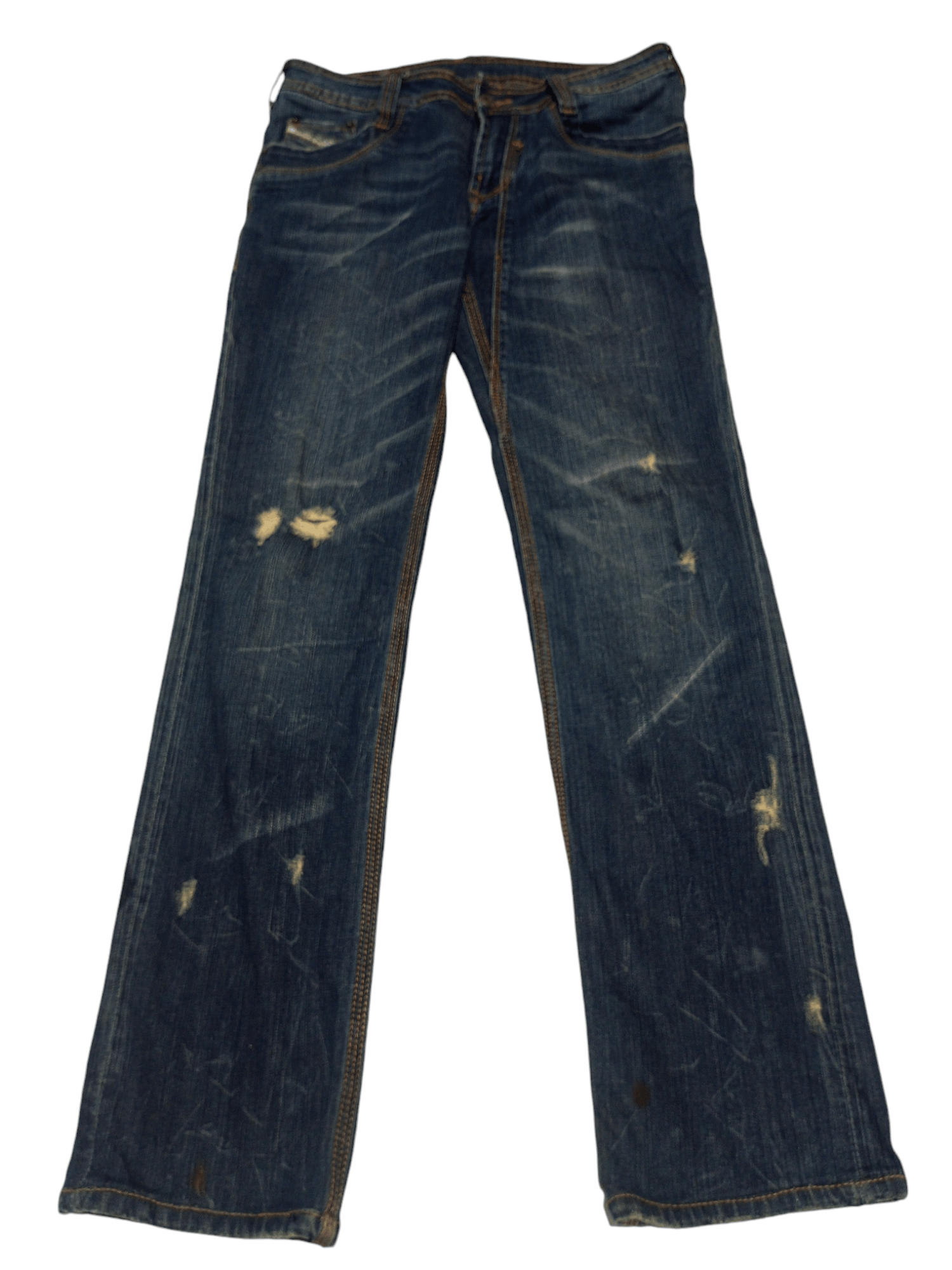 14th Addiction × Beauty Beast × KMRii Vintage Diesel studded distressed denim Size US 28 / EU 44 - 7 Thumbnail