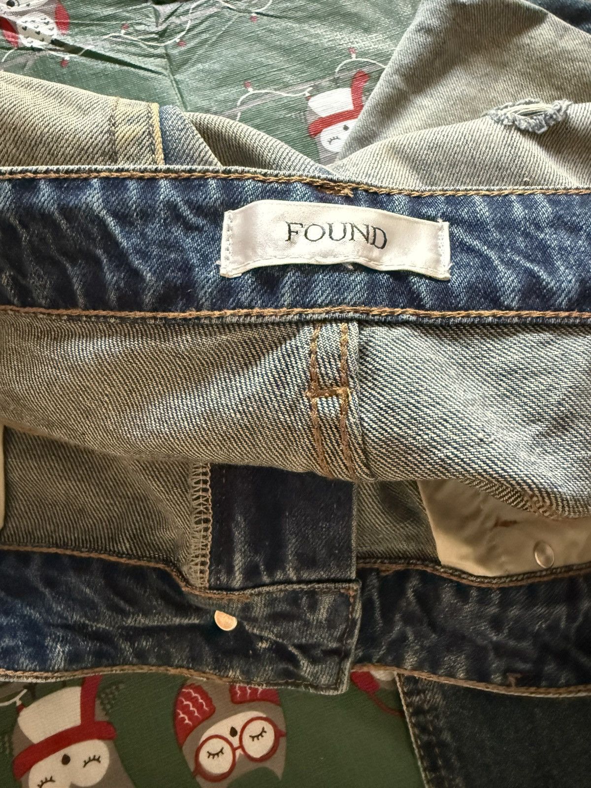 Other FOUND - Monet Paint Jeans - 38 Size US 38 / EU 54 - 2 Thumbnail