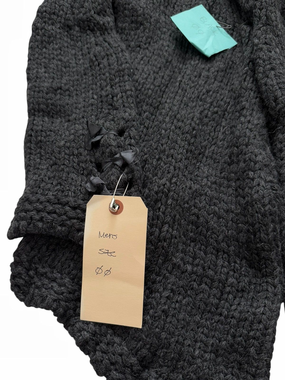 Greg Lauren 2012 OG “The Chunky Loner” Knitter Jacket (Cashmere Alpaca) Size US XS / EU 42 / 0 - 5 Thumbnail