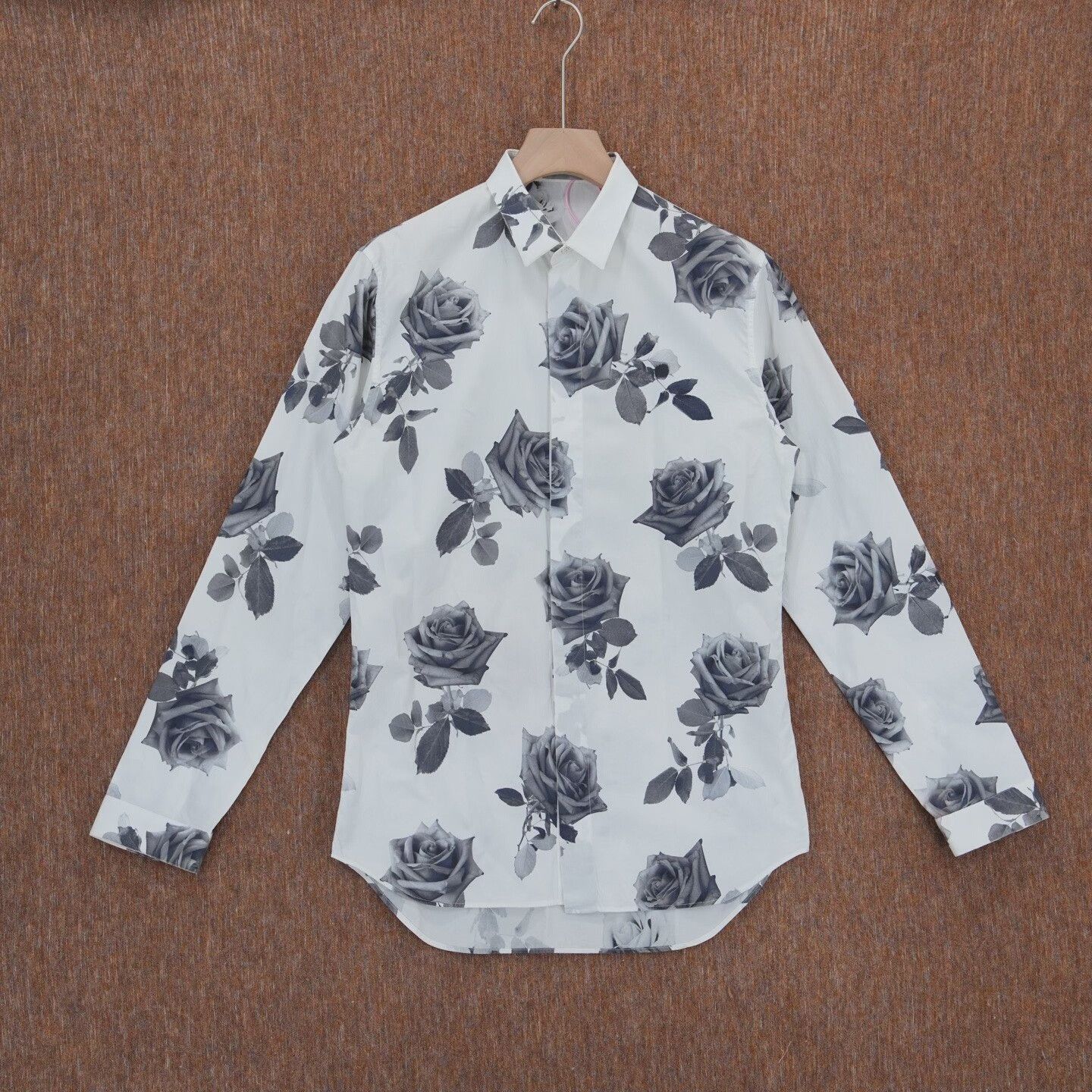 Dior Dior Floral Print Casual Long-Sleeve Shirt Size US XXS / EU 40 - 1 Thumbnail