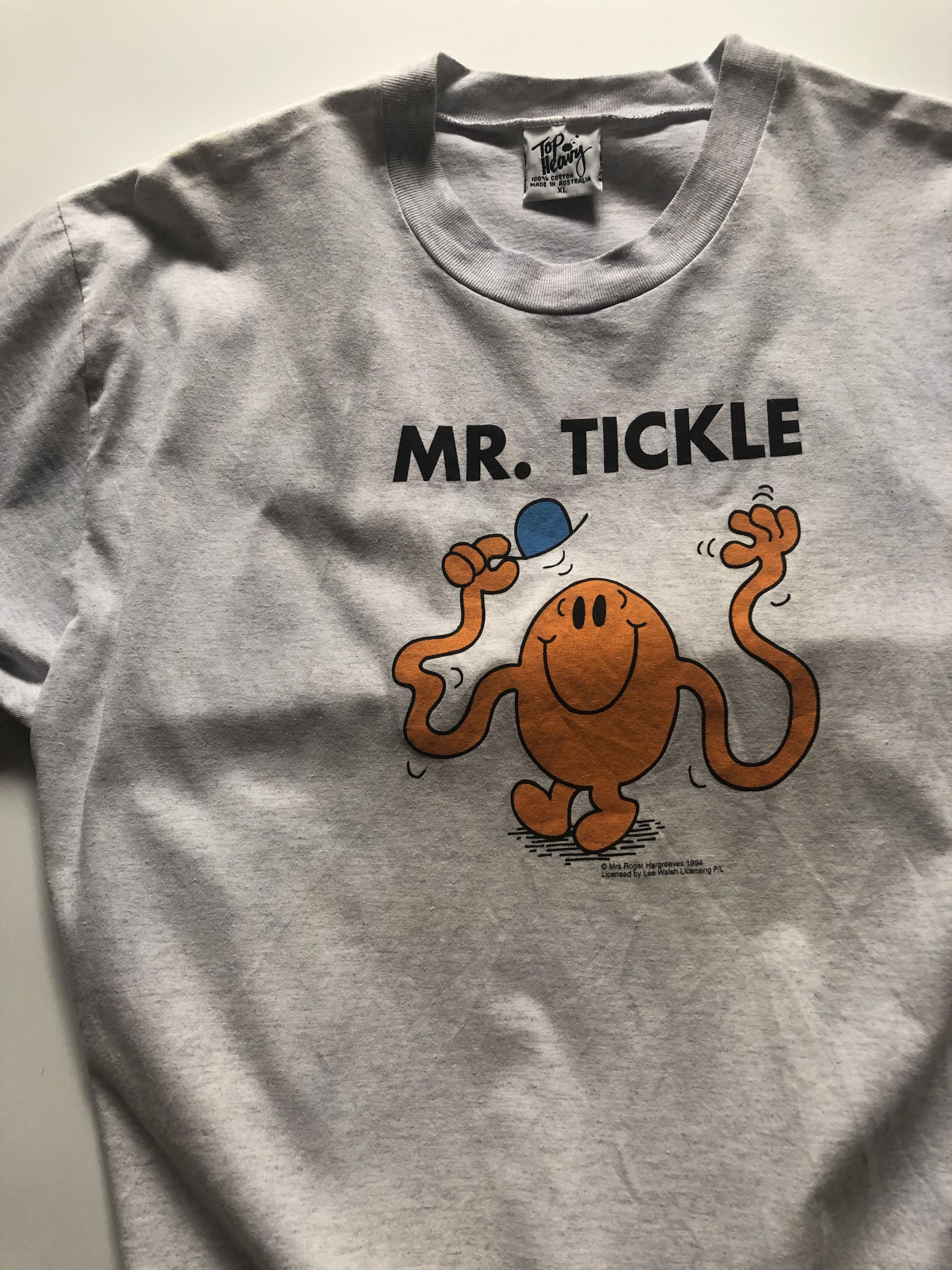 Vintage Vintage 90s Mr Men Art Comic Shirt Size US L / EU 52-54 / 3 - 11 Thumbnail