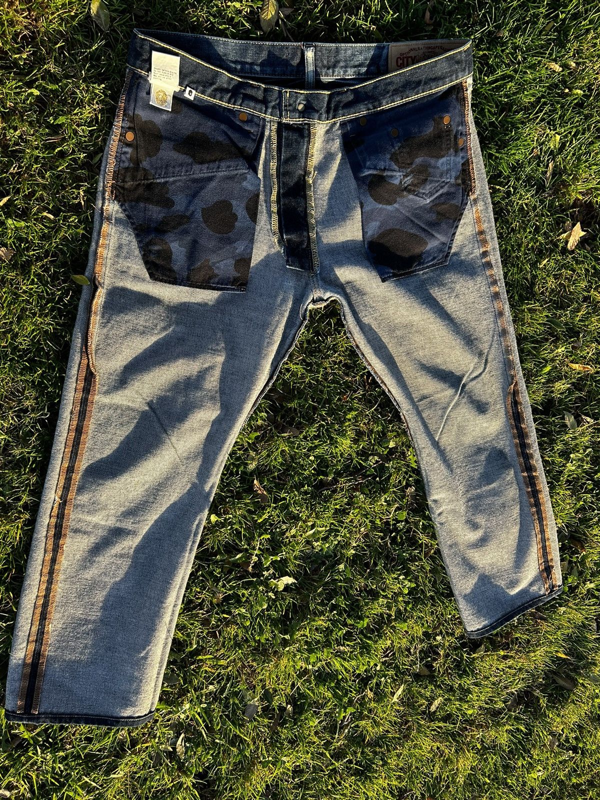 Bape Bapesta Denim Size US 34 / EU 50 - 10 Thumbnail