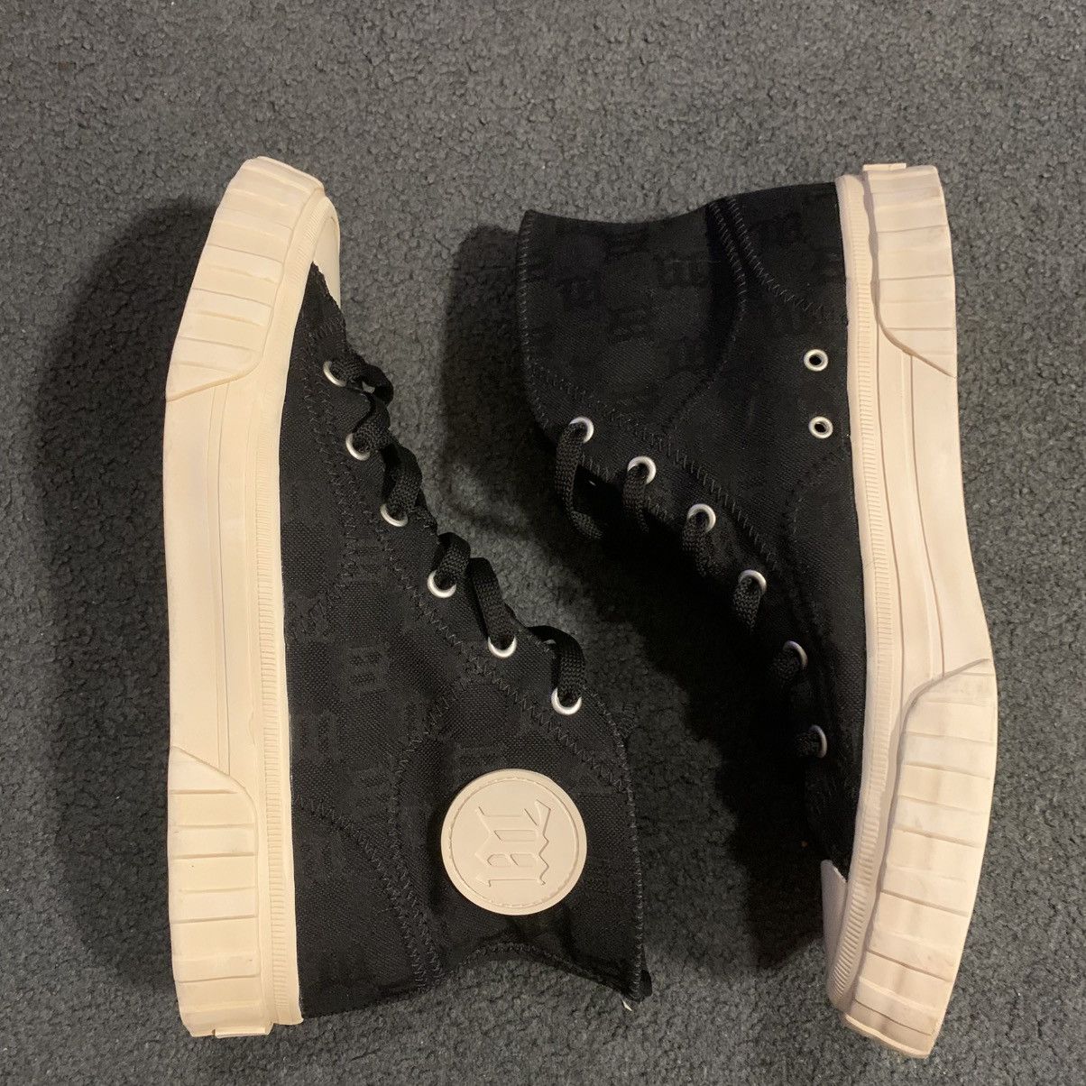 Misbhv MISBHV MONOGRAM ARMY HIGH TOP SNEAKERS Size US 9 / EU 42 - 1 Thumbnail