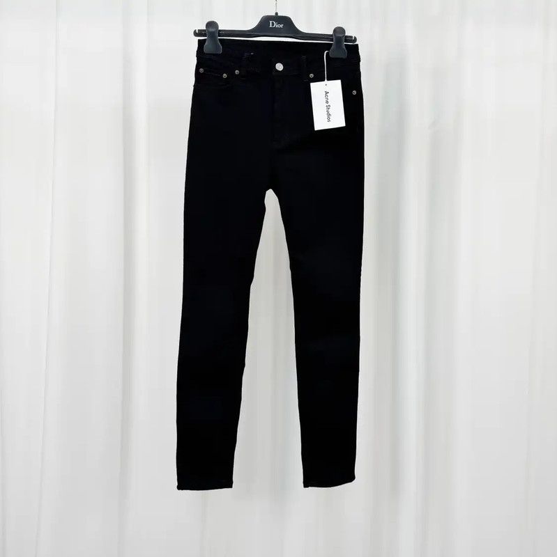 Acne Studios Acne Studios Black Denim Skinny Jeans for Women Size 27" / US 4 / IT 40 - 1 Thumbnail